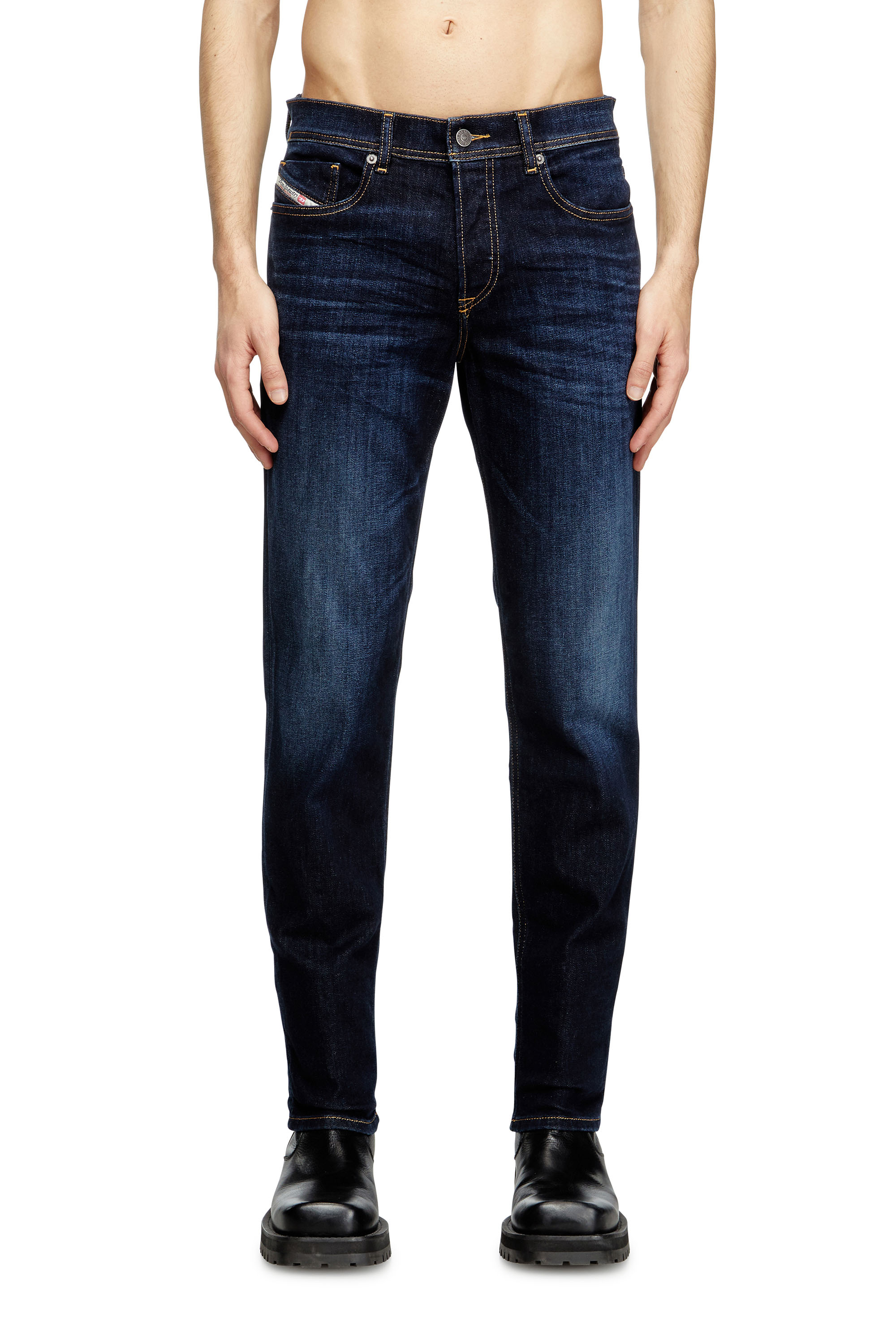 Diesel - Tapered Jeans 2023 D-Finitive 009ZS, Dark Blue - Image 1