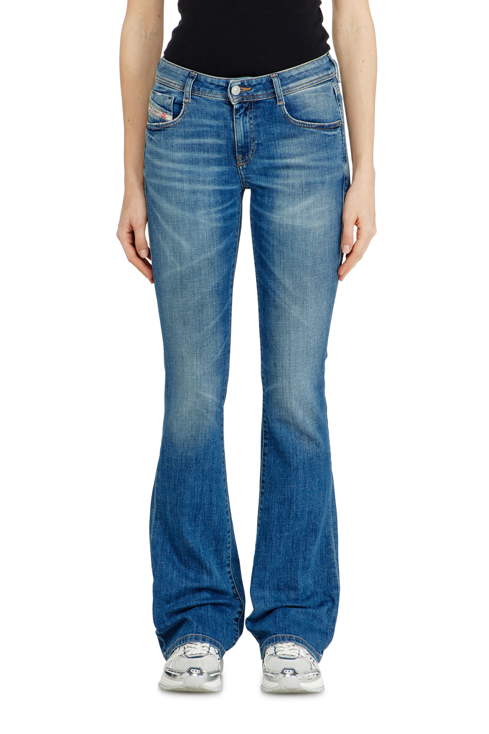 Diesel - Woman's Bootcut Jeans 1969 D-Ebbey 09J33, Medium blue - 2