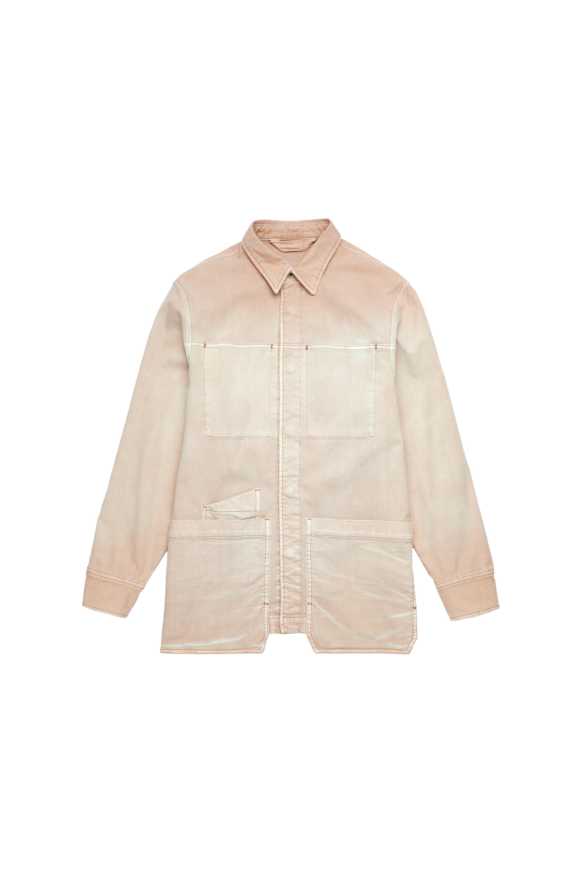 D-CORUS-SP JOGGJEANS, White - Denim Shirts