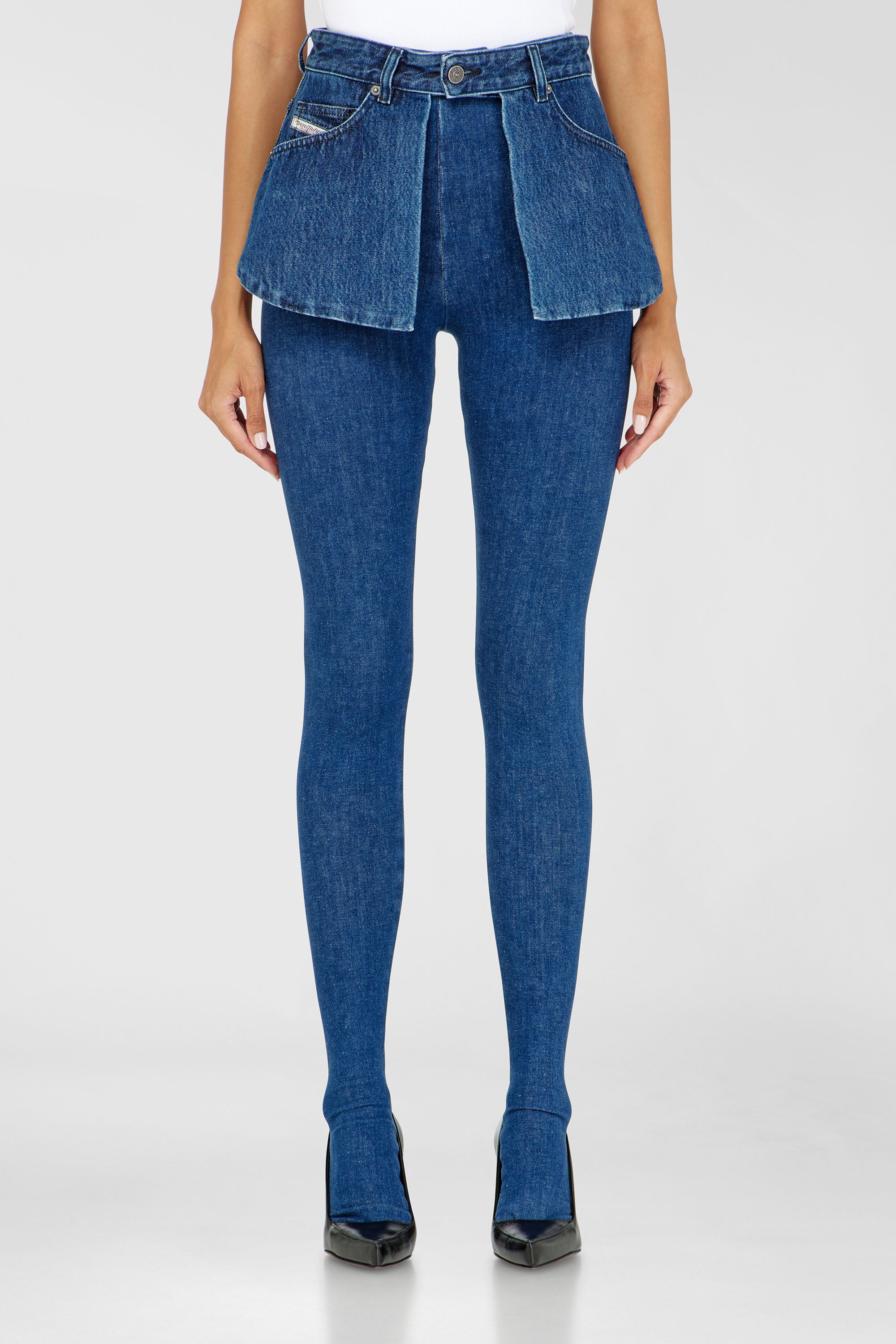 Diesel - Woman's Skinny Jeans D-Spika 09R31, Dark Blue - 4
