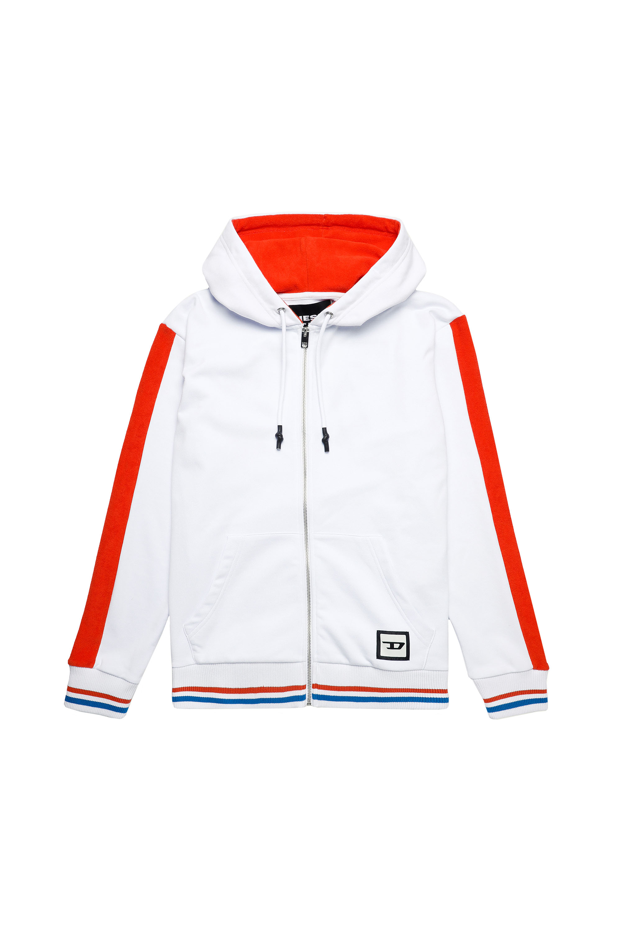 UMLT-BRANDON-Z-SP, White/Orange - Sweaters
