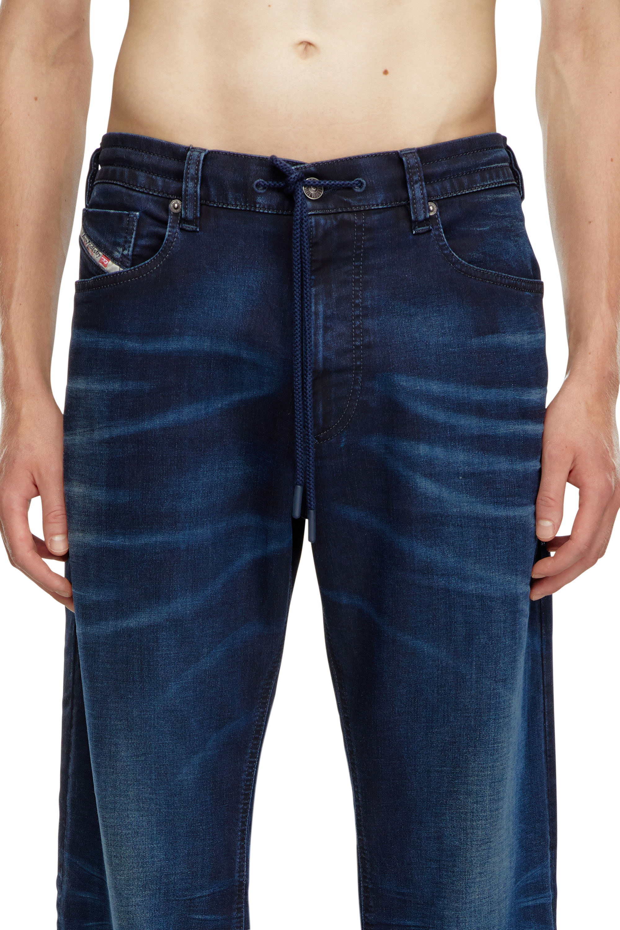 Diesel - Man's Relaxed 2080 D-Reel Joggjeans® 09J35, Dark Blue - 3