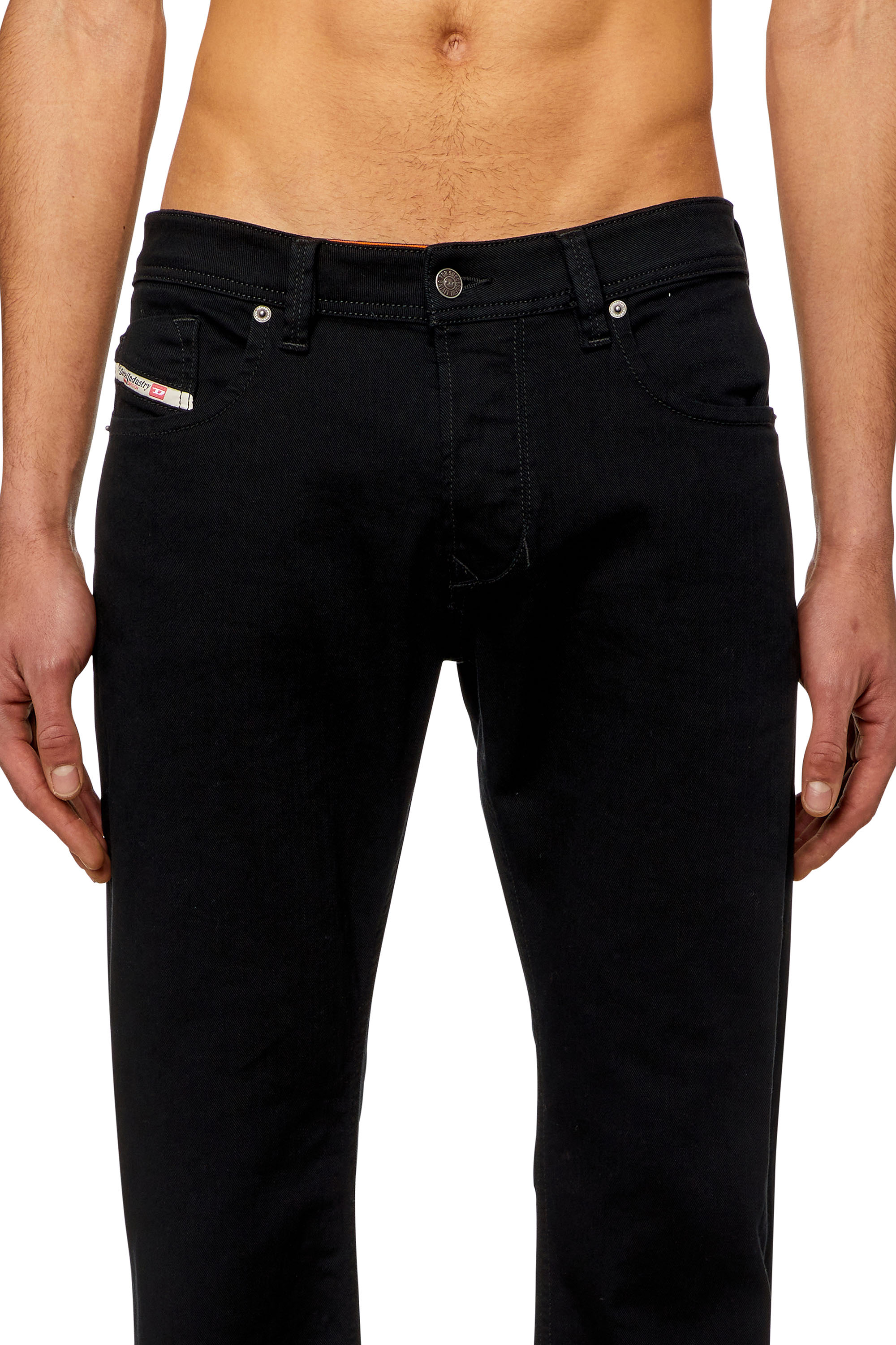 Regular Jeans 1985 Larkee 0688H, Black/Dark grey Diesel - Man's Regular Jeans 1985 Larkee 0688H, Black/Dark grey - 5