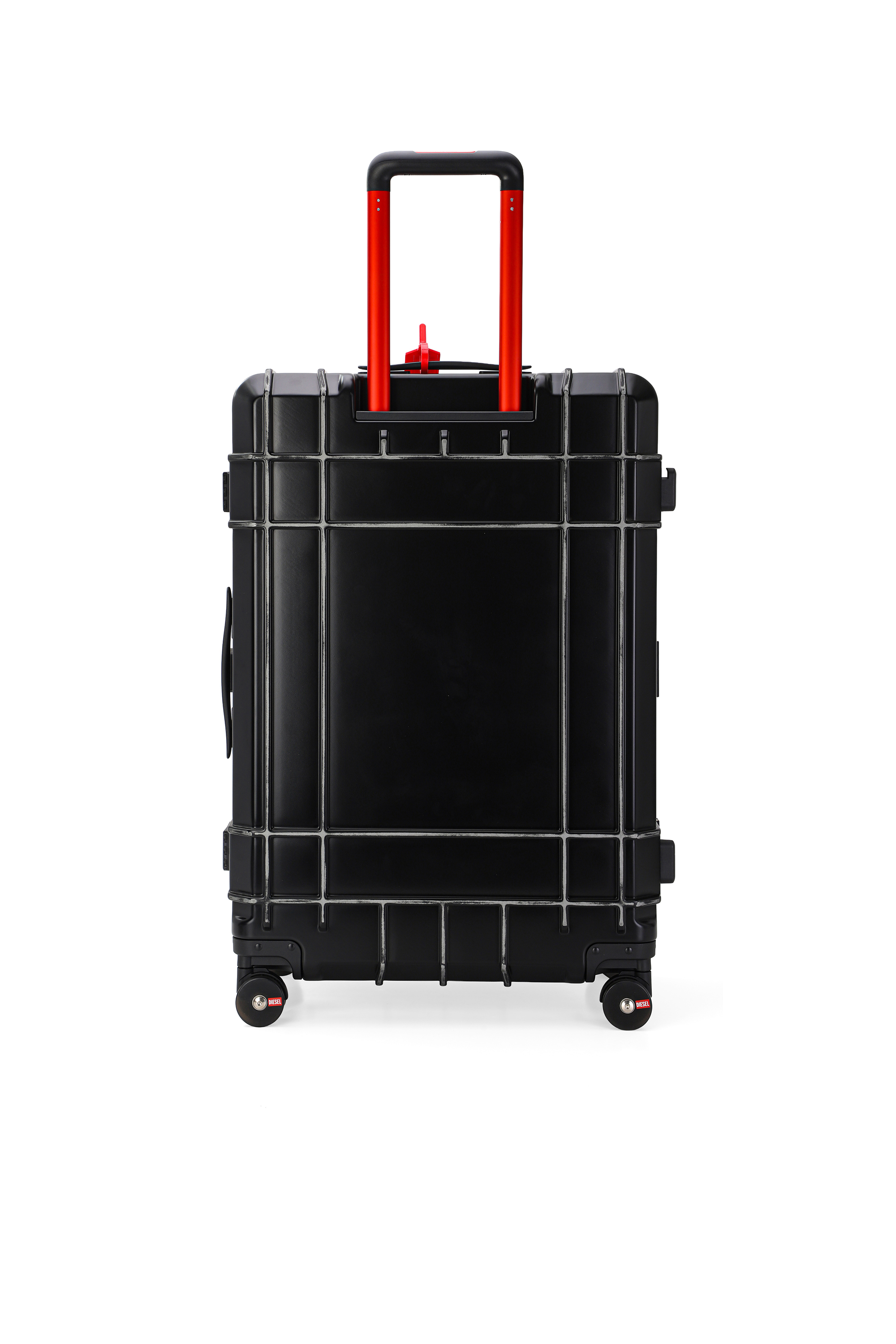 Diesel - DIESEL PC STRONG IMAGE TROLLEY- DSL003, Unisex's Rugged suitcase size L in Black - 3