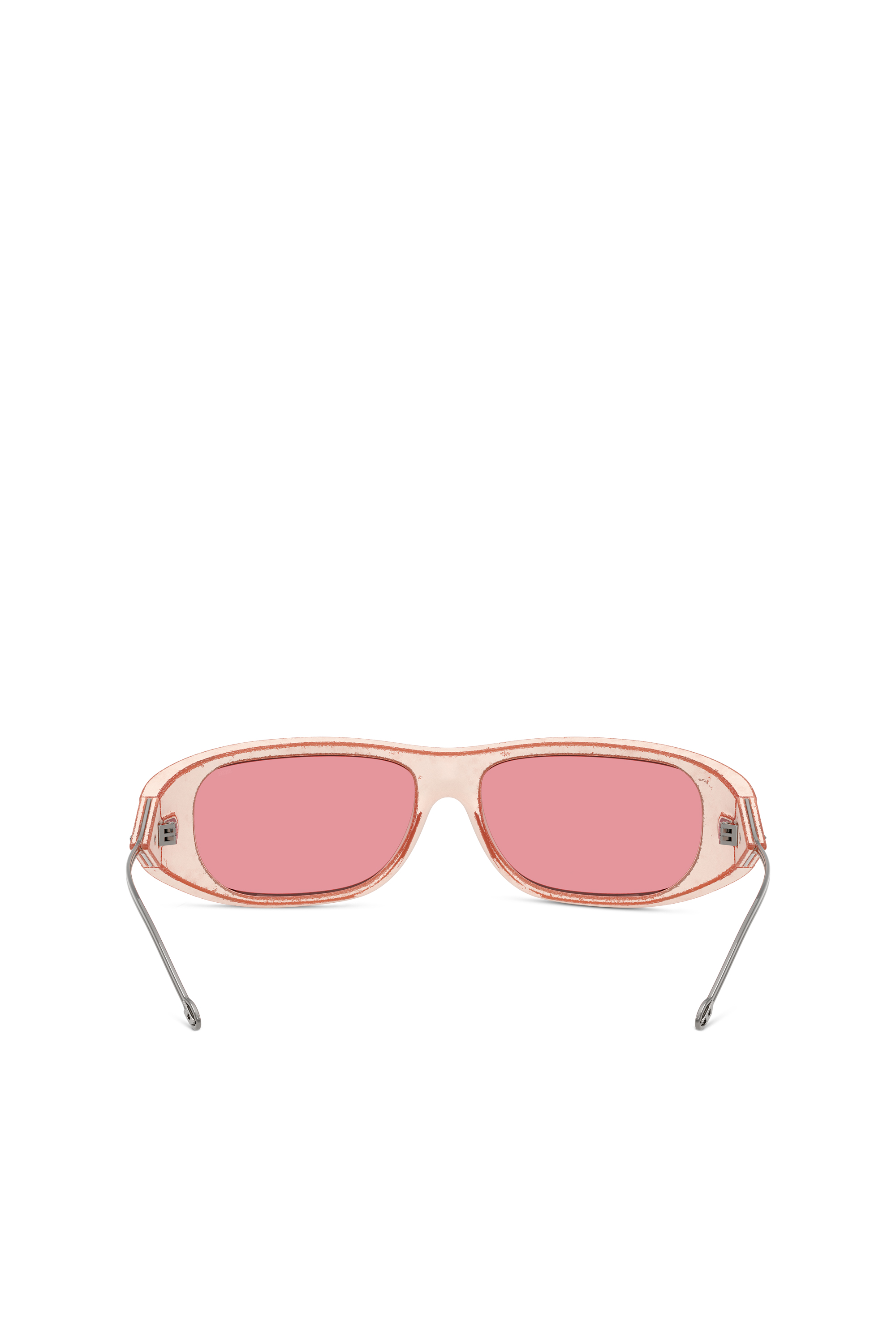 Diesel - 0DL3001 SIZE 61, Unisex's Wraparound style sunglasses in Pink - 3