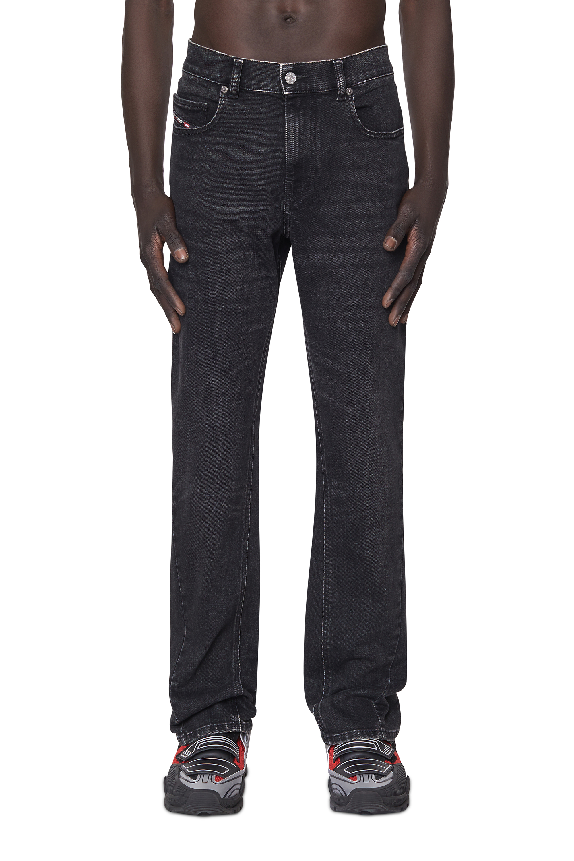 2021 D-VOCS 09B83 Bootcut Jeans, Black/Dark grey - Jeans