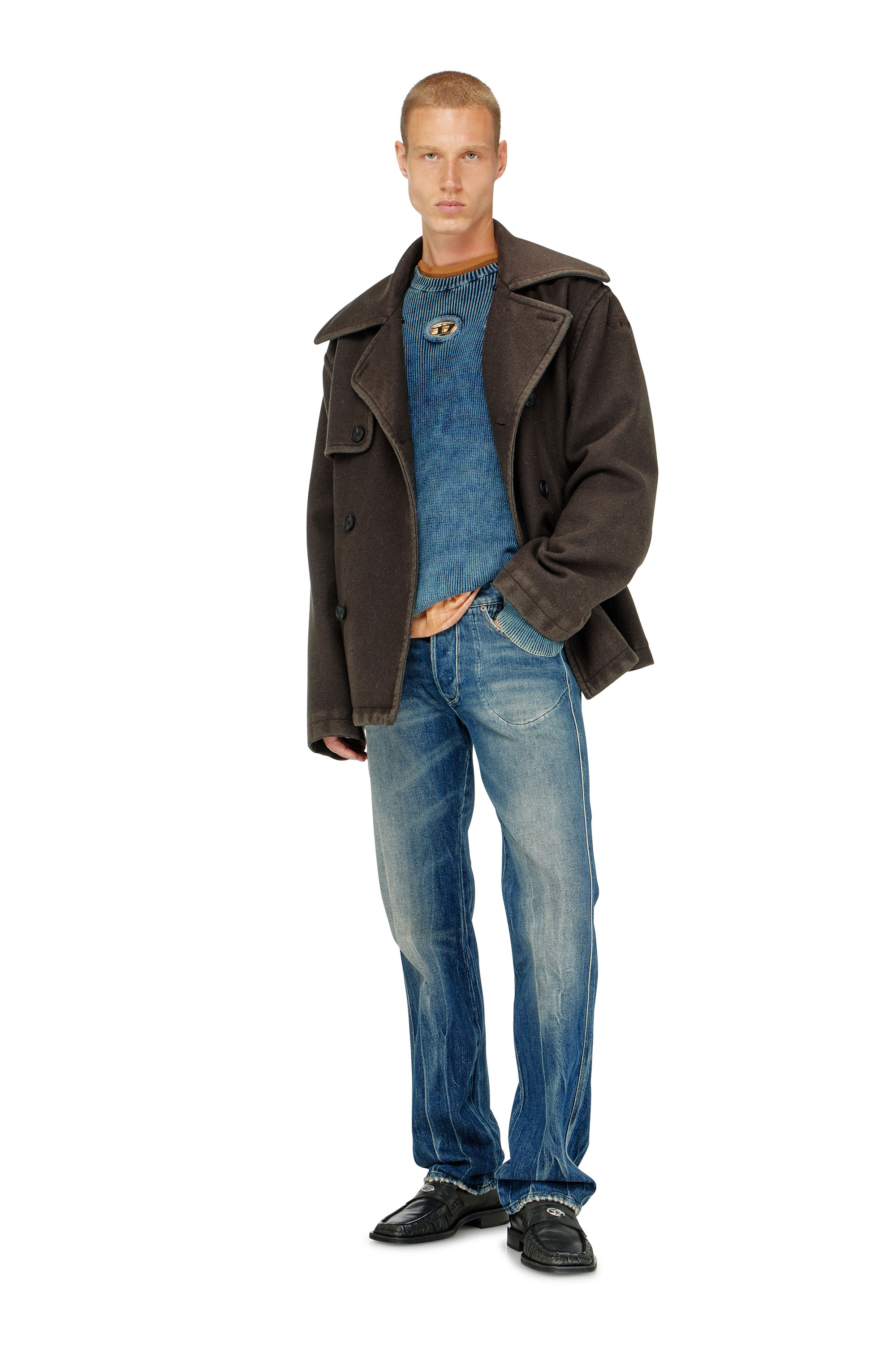 Diesel - Man's Regular Jeans 1985 Larkee 09Q27, Medium blue - 2