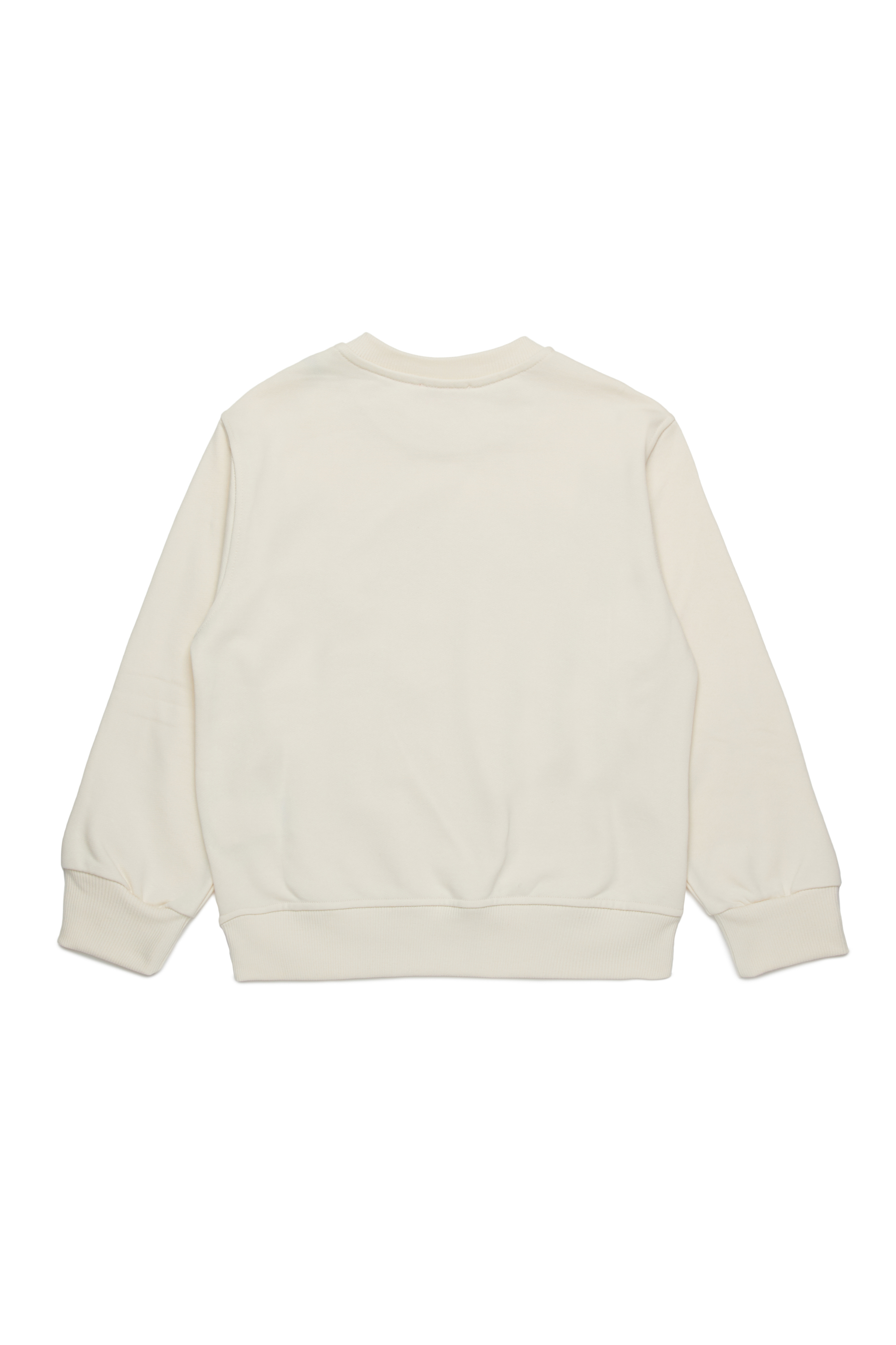 Diesel - SGINNL8 OVER, Man's Sweatshirt with smudged logo in White - 2