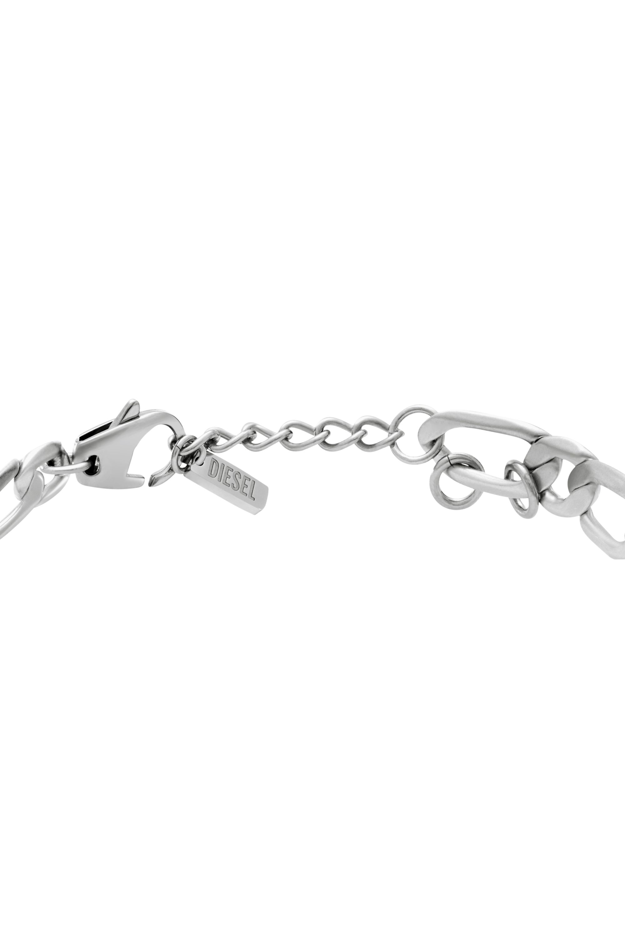 Diesel - DX1599040, Unisex's Stainless Steel and Brass Chain Bracelet in Silver - 2
