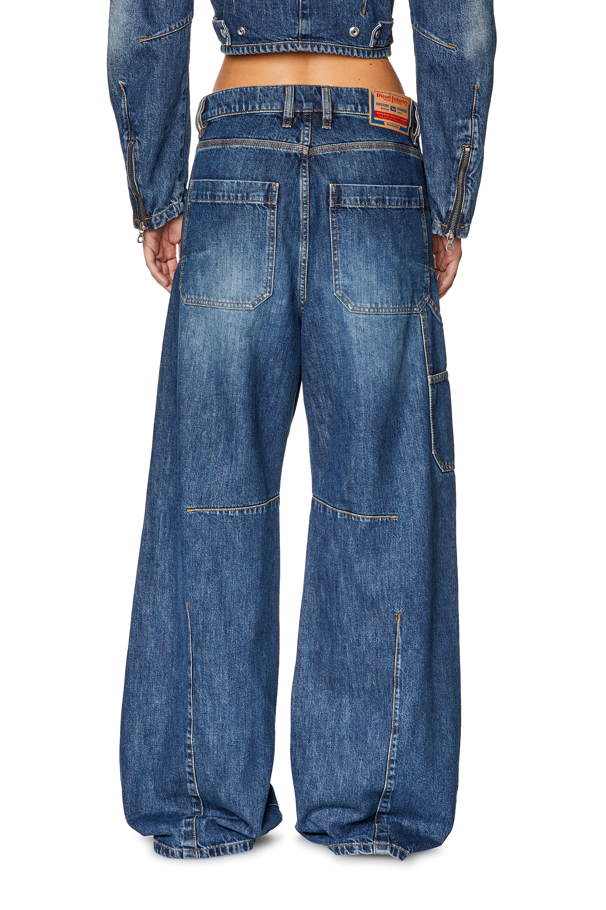 Diesel - Straight Jeans 1996 D-Sire 0HJAW, Dark Blue - Image 2
