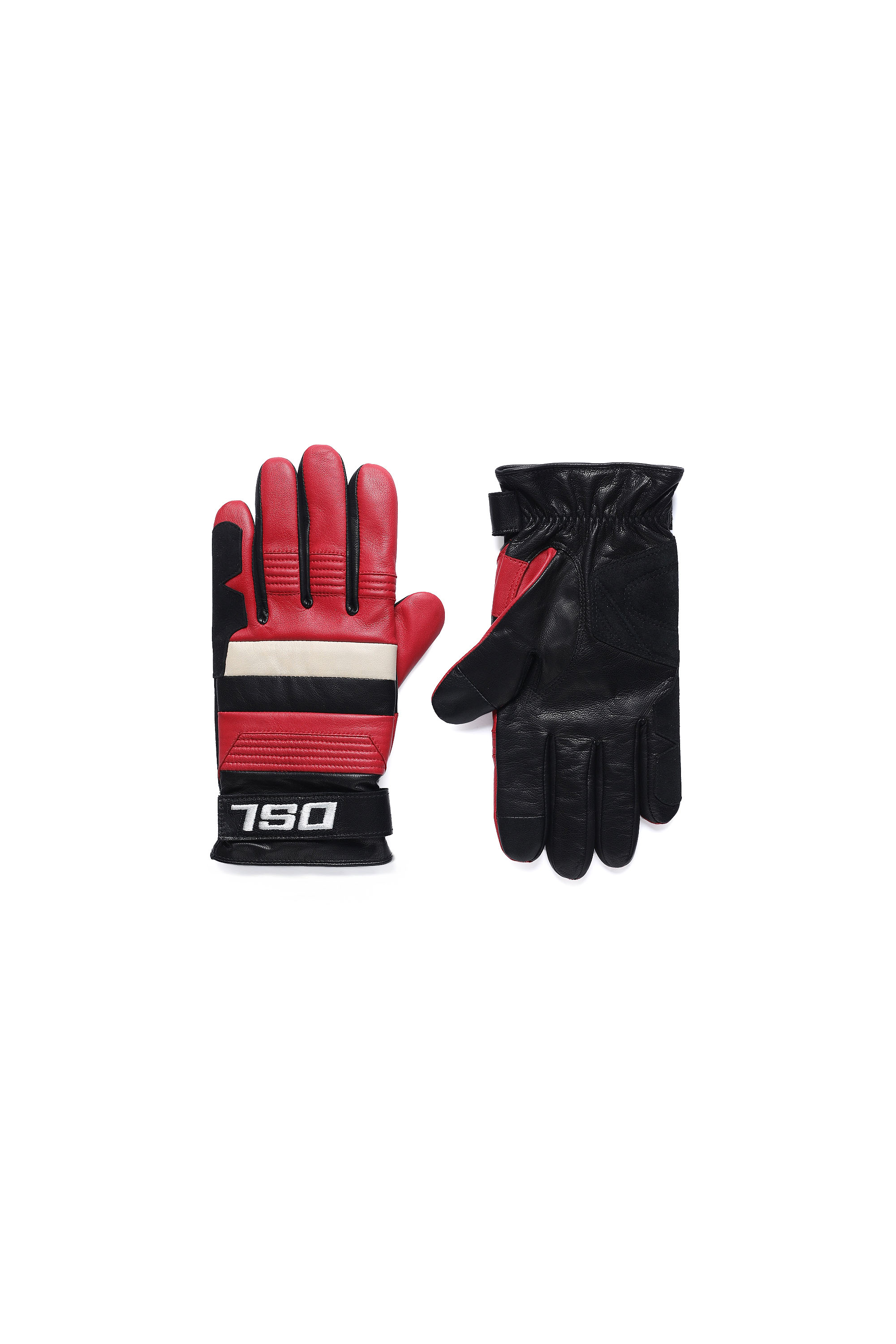 G-RACE, Black/Red - Gloves