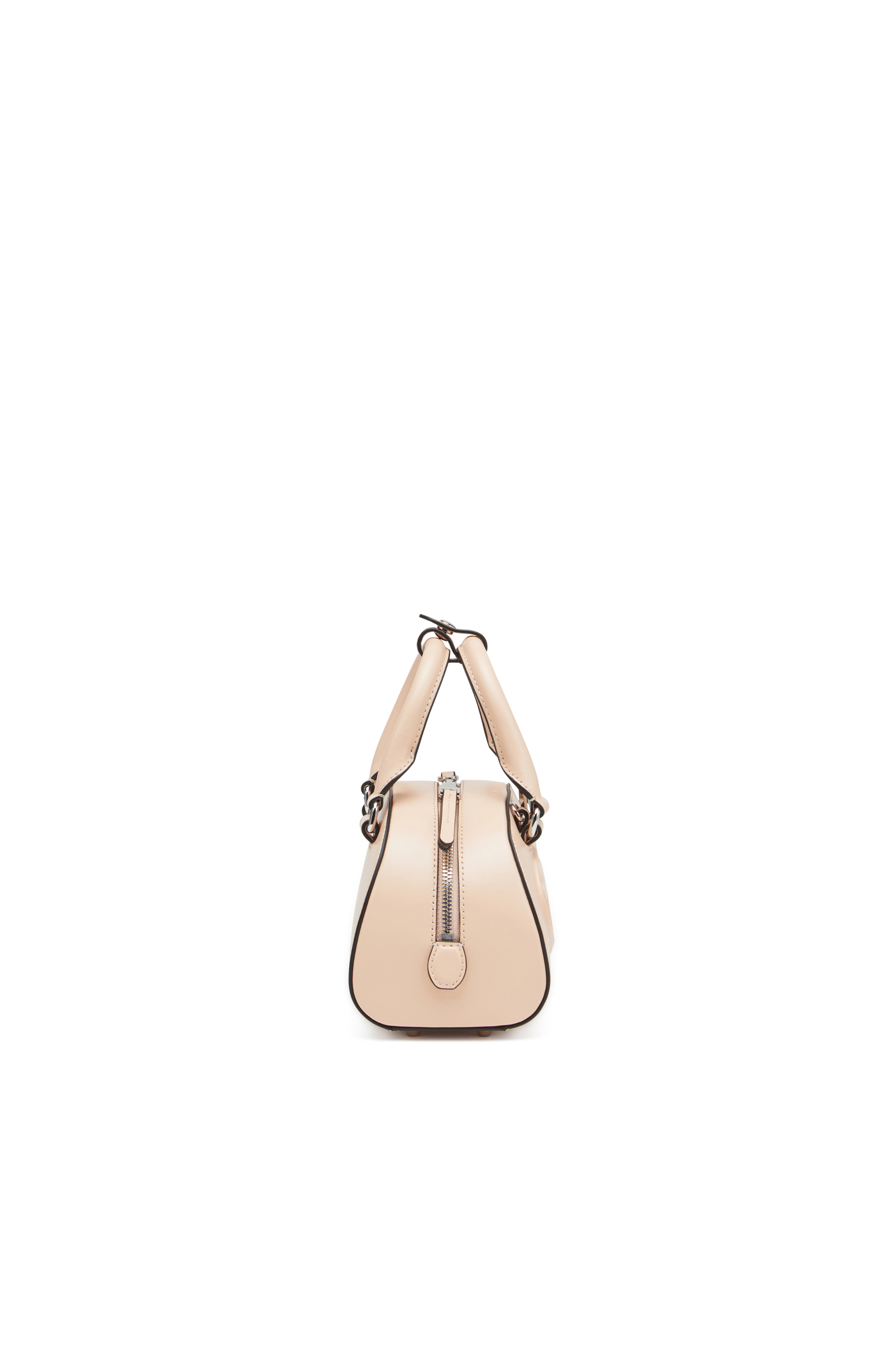1DR DOME CROSSBODY, Pink Diesel - 1DR DOME CROSSBODY, Woman's 1DR Dome-Leather mini bowling bag in Pink - 4