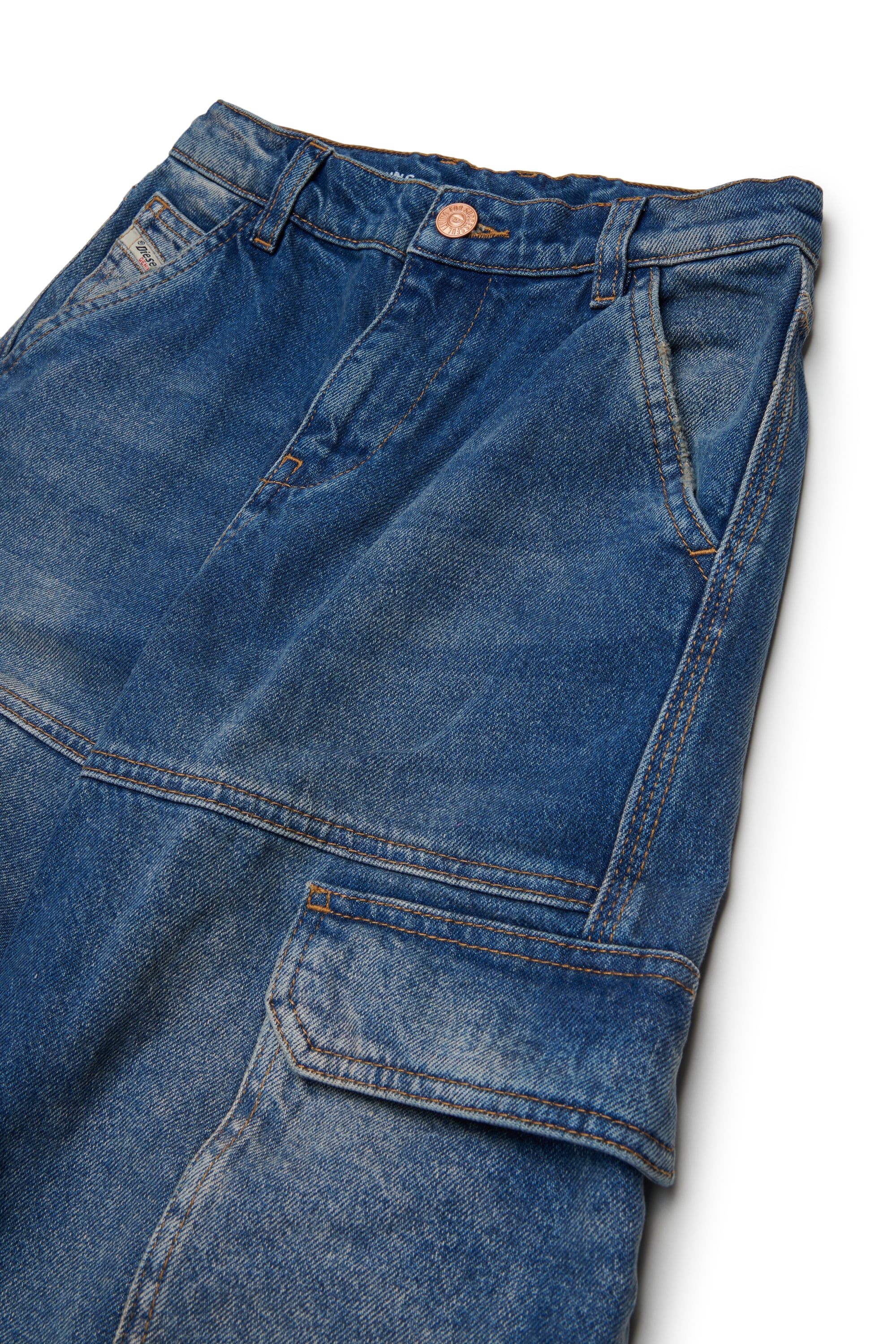 Diesel - Woman's D-ARGJX-CARGO-S-J, Medium blue - 3