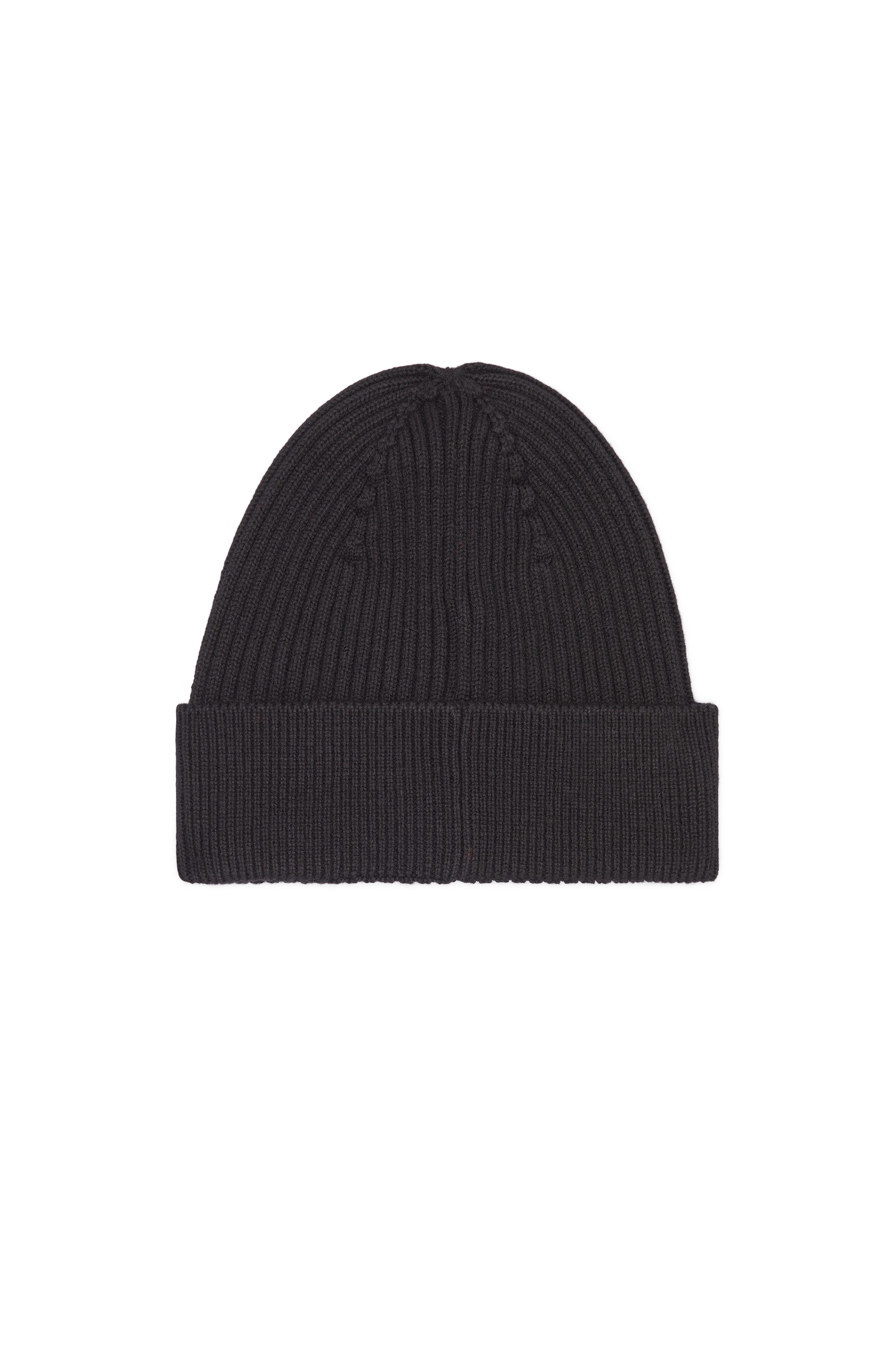 K-CODER-H 2X2, Black Diesel - K-CODER-H 2X2, Unisex's Ribbed beanie with logo patch in Black - 2