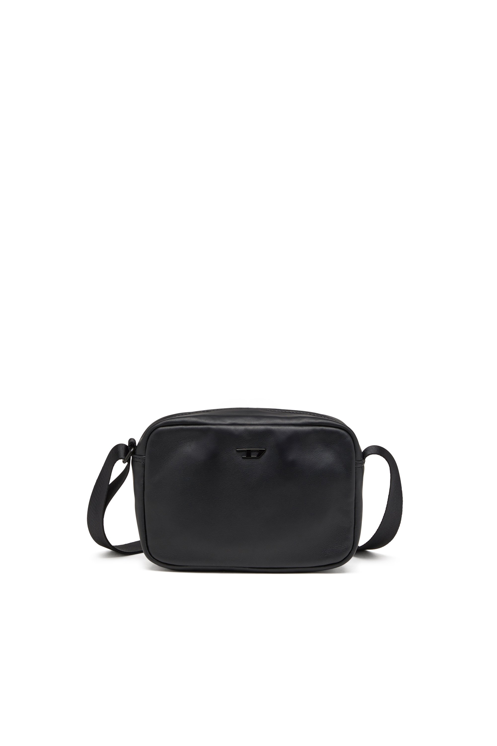 Diesel - RAVE CAMERA BAG X, Unisex's Camera bag in nappa leather in Black - 1