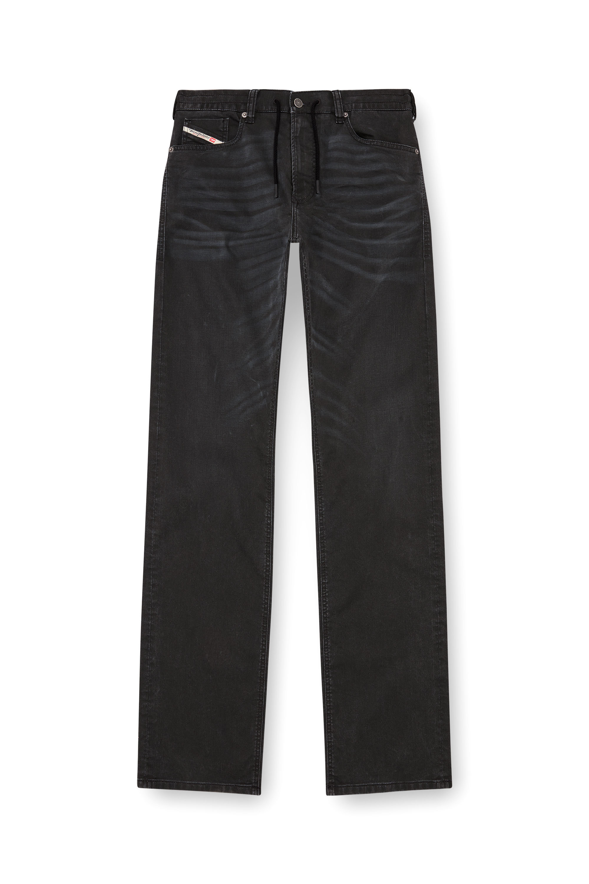 Relaxed 2080 D-Reel Joggjeans® 09J75, Black/Dark grey Diesel - Man's Relaxed 2080 D-Reel Joggjeans® 09J75, Black/Dark grey - 2