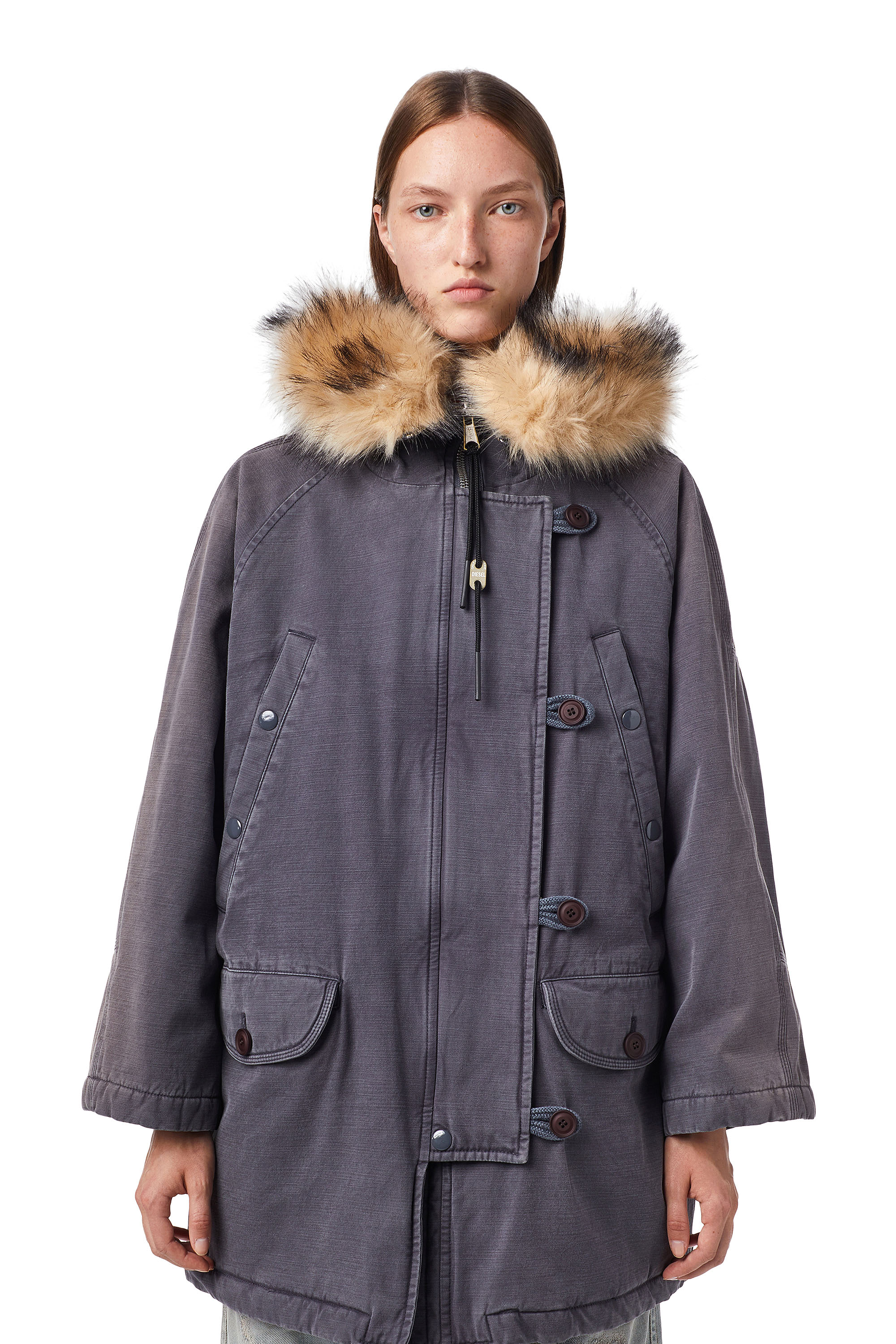 W-ODILE, Olive Green - Winter Jackets