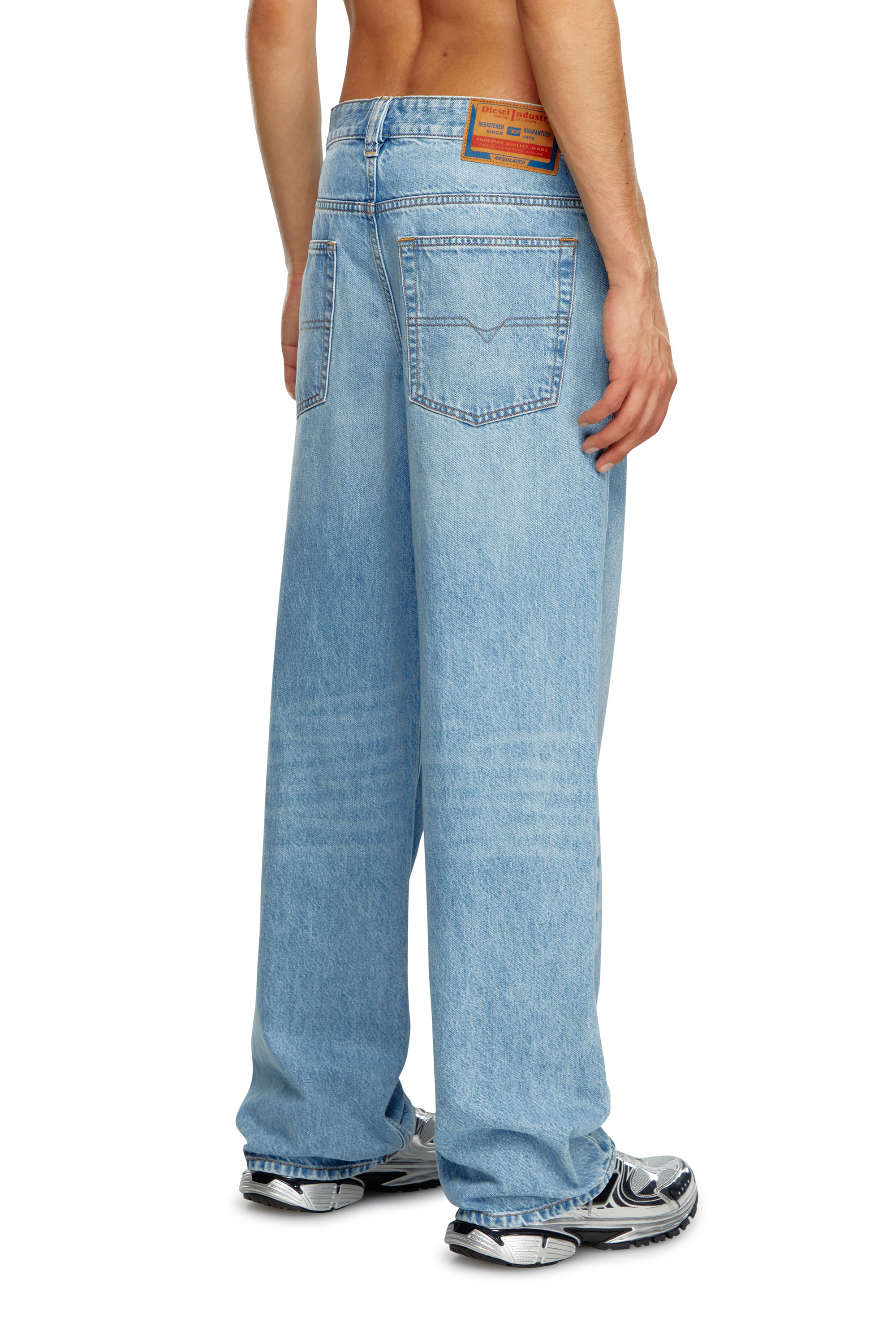 Diesel - Straight Jeans 2001 D-Macro 09I29, Light Blue - Image 1