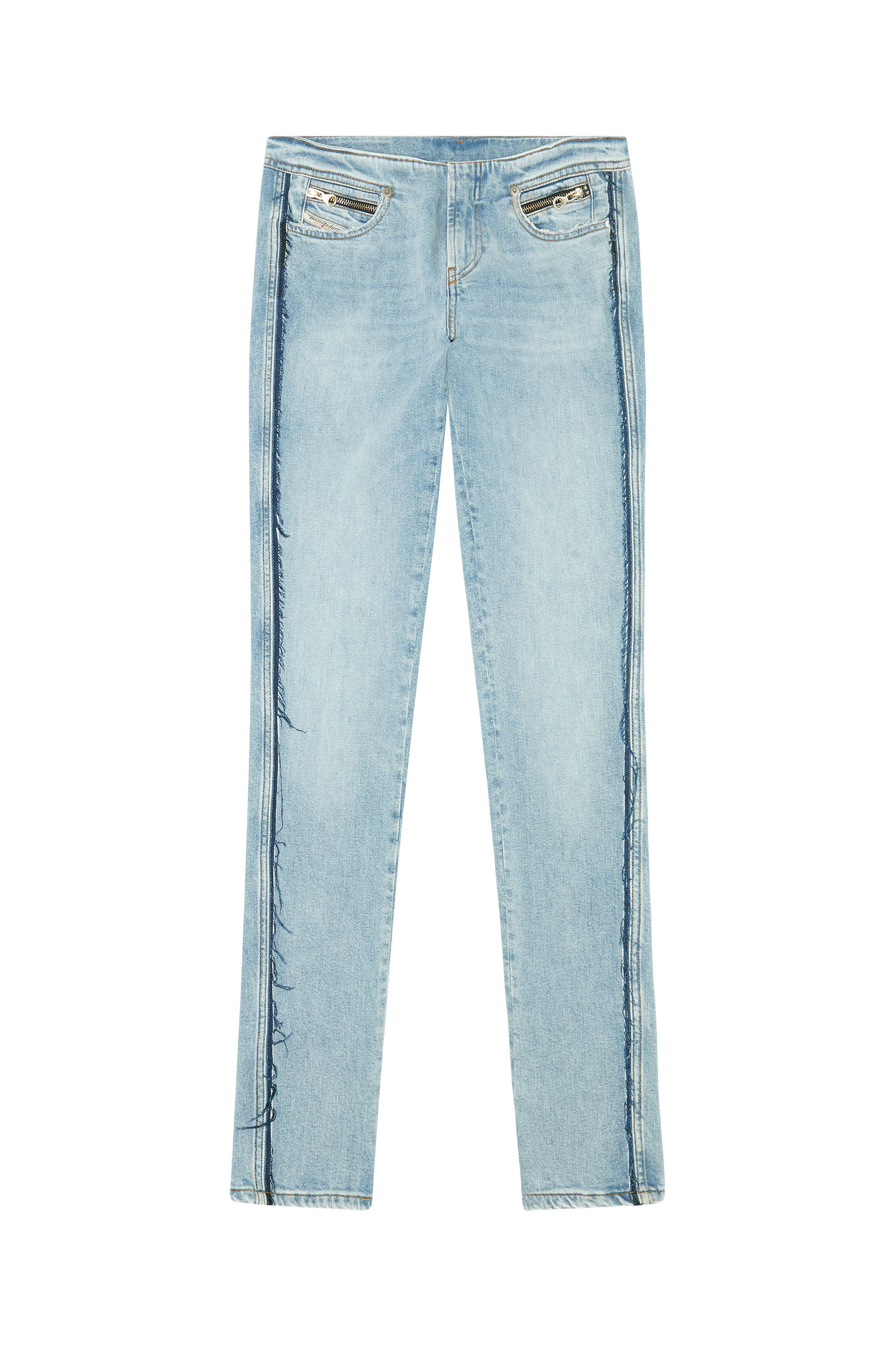 Diesel - Skinny Jeans D-Tail 09F41, Light Blue - Image 1