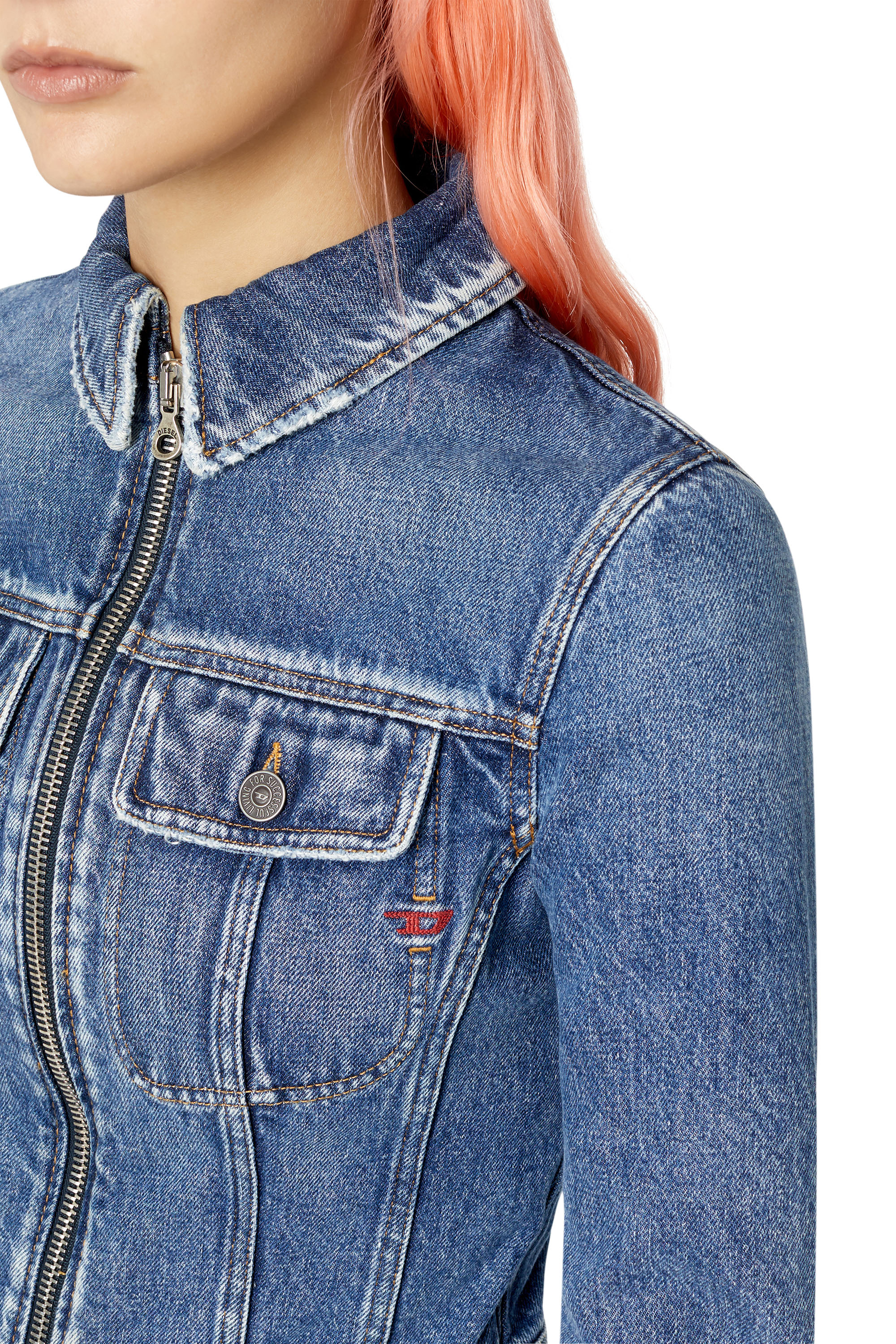 Diesel - DE-SLIMMY-ZP-FSB, Dark Blue - Image 3