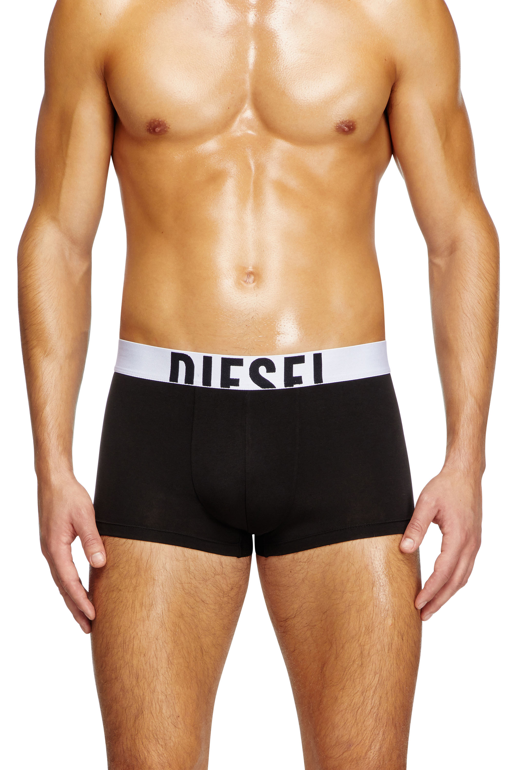 Diesel - DAMIEN-D-POP-3PACK-40, Man's Three-pack boxer briefs in stretch cotton in Multicolor/Black - 2