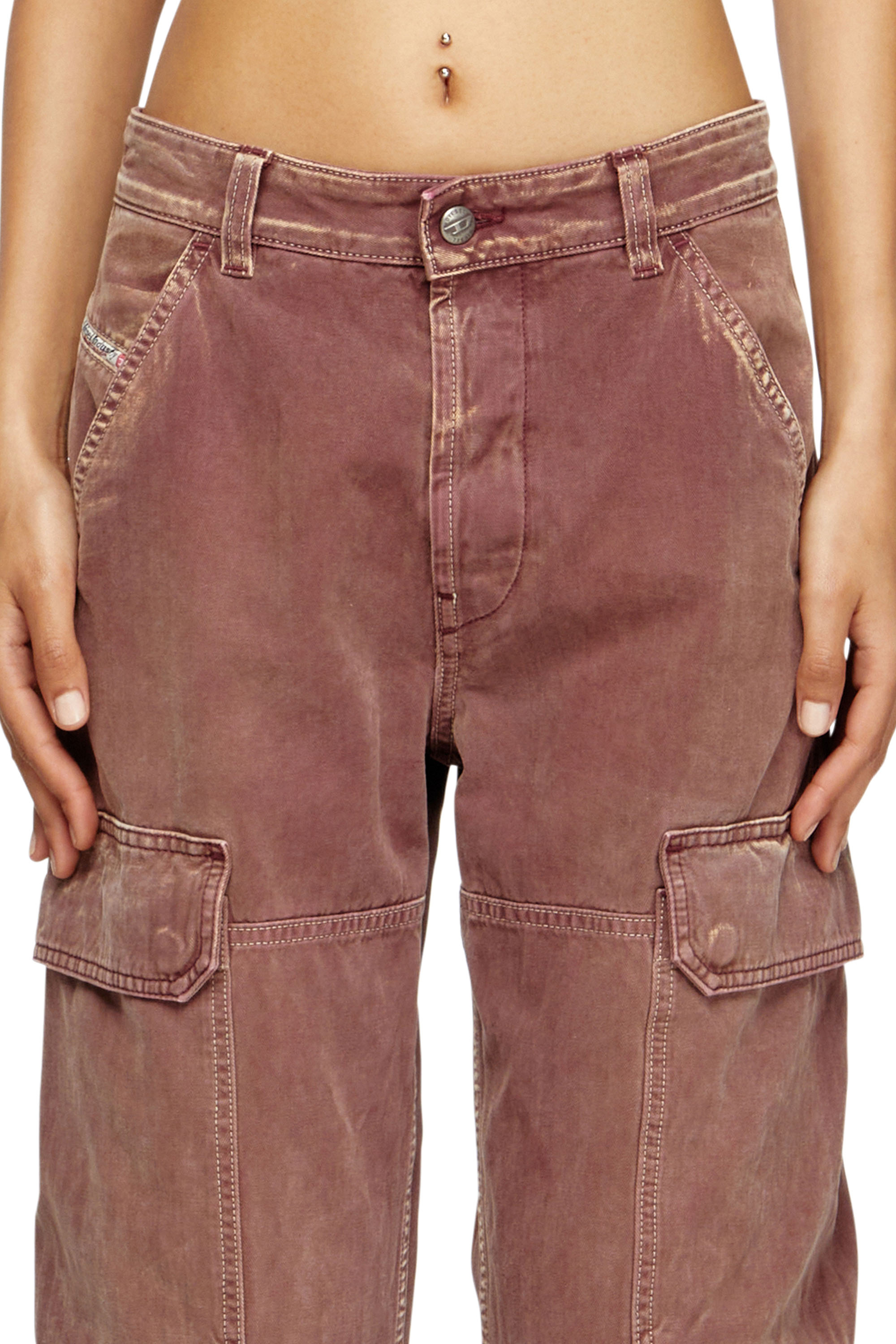 Regular Jeans D-Pot 09M93, Brown Diesel - Woman's Regular Jeans D-Pot 09M93, Brown - 5