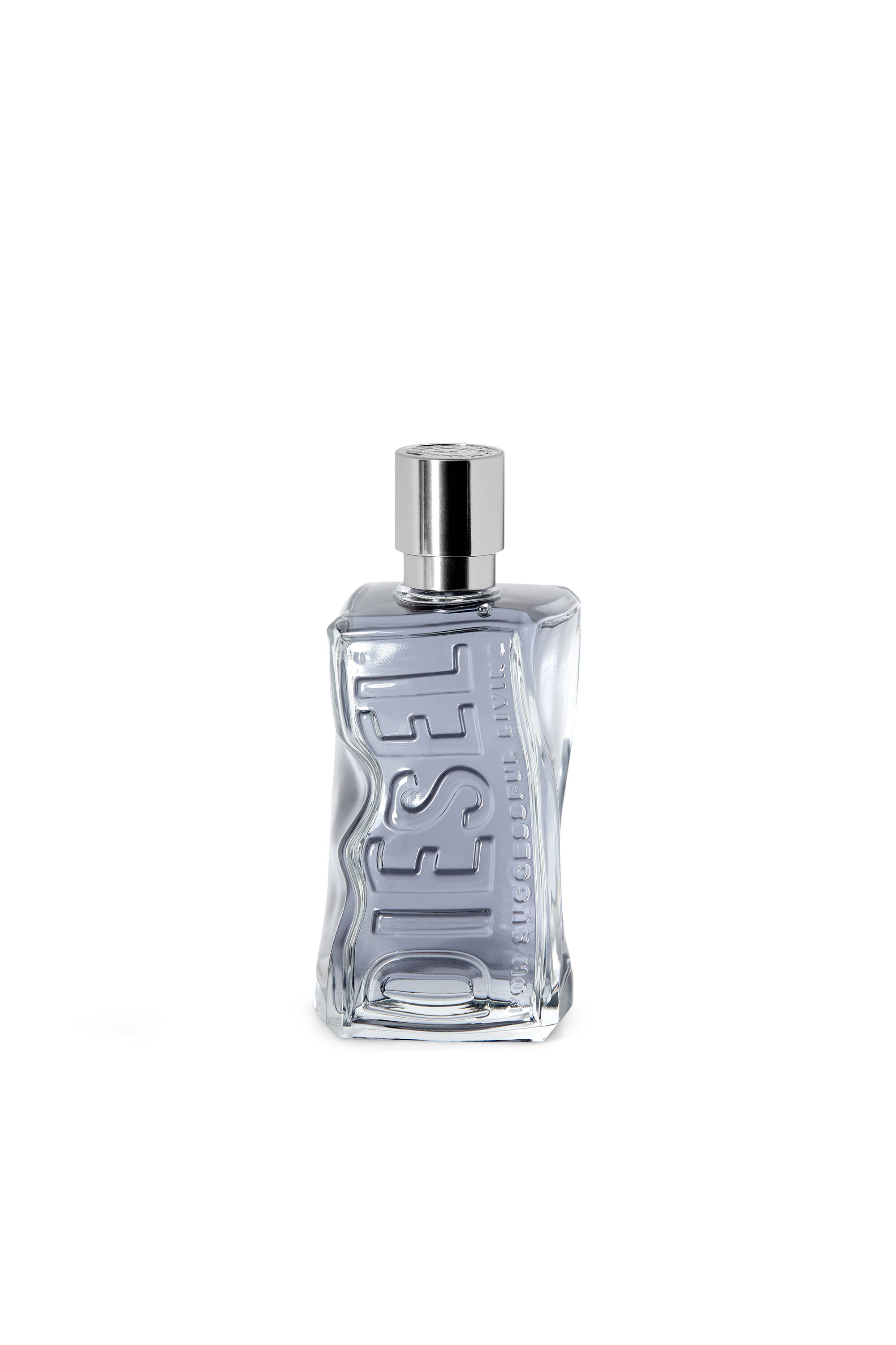 Diesel - D 100 ML, Unisex's D 100ml, 3.4 FL.OZ., Eau de Toilette in Grey - 1