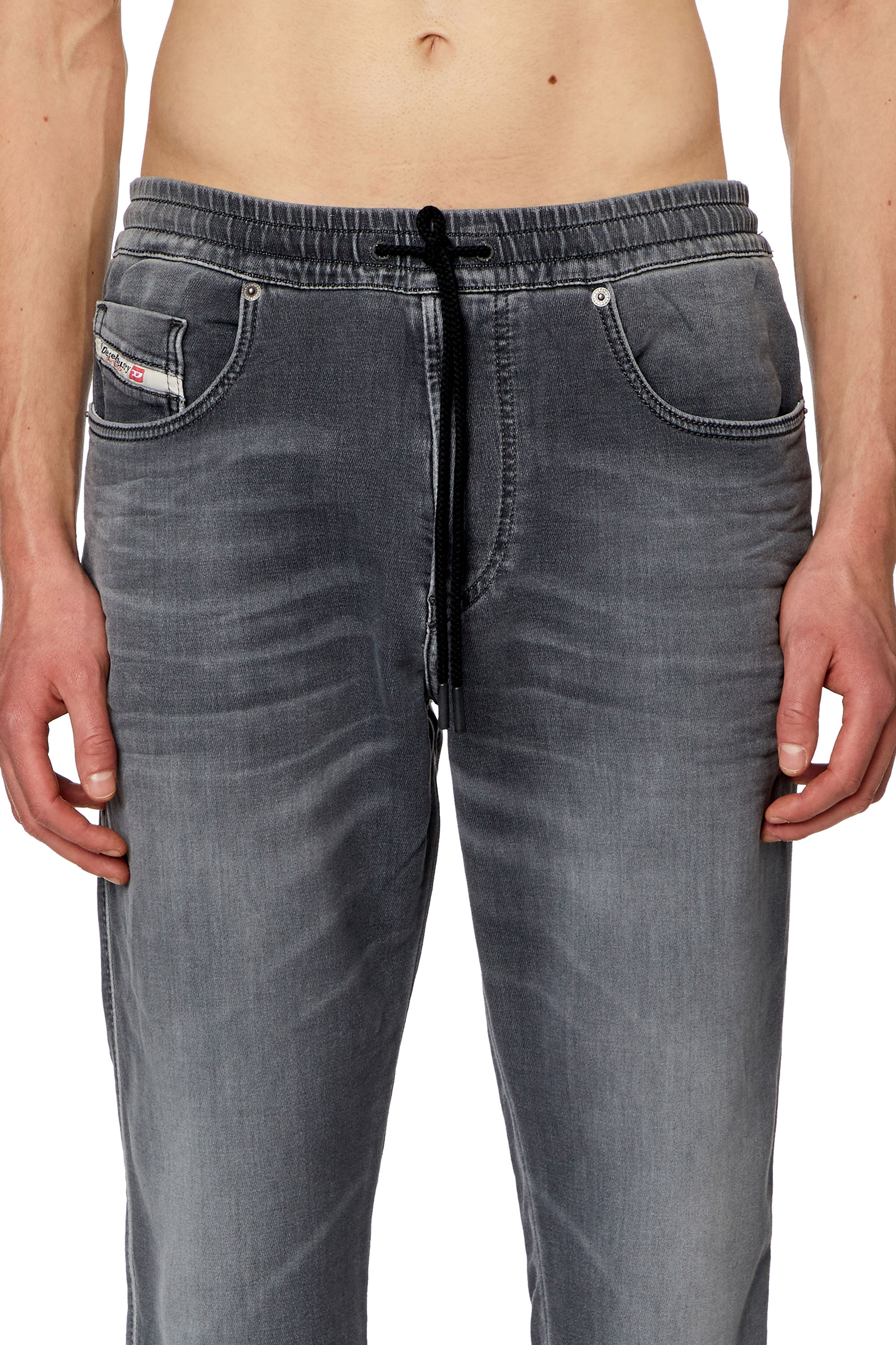 Diesel - Slim 2060 D-Strukt Joggjeans® 068HS, Grey - Image 3