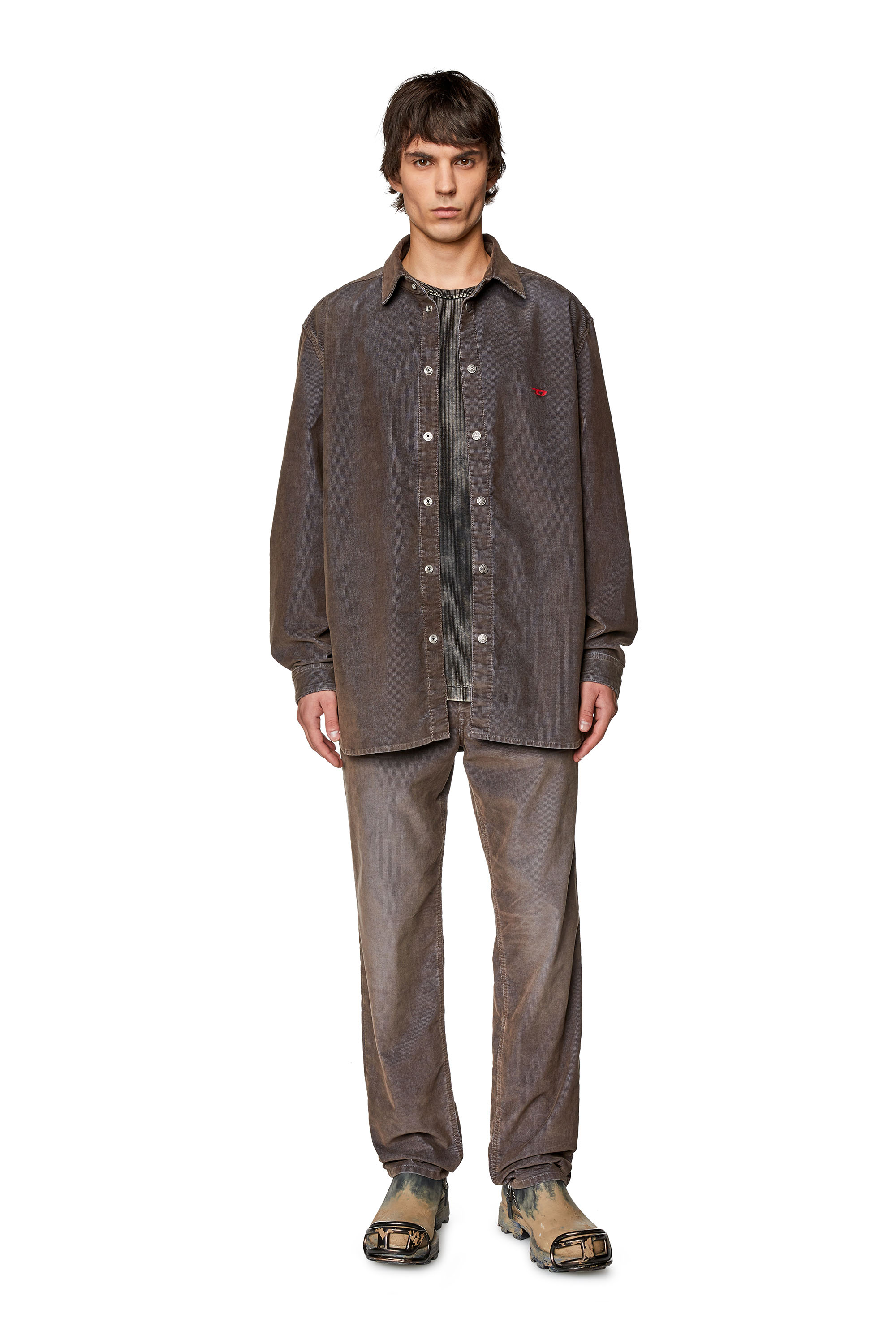 Diesel - Tapered Jeans 2023 D-Finitive 003GJ, Grey - Image 4