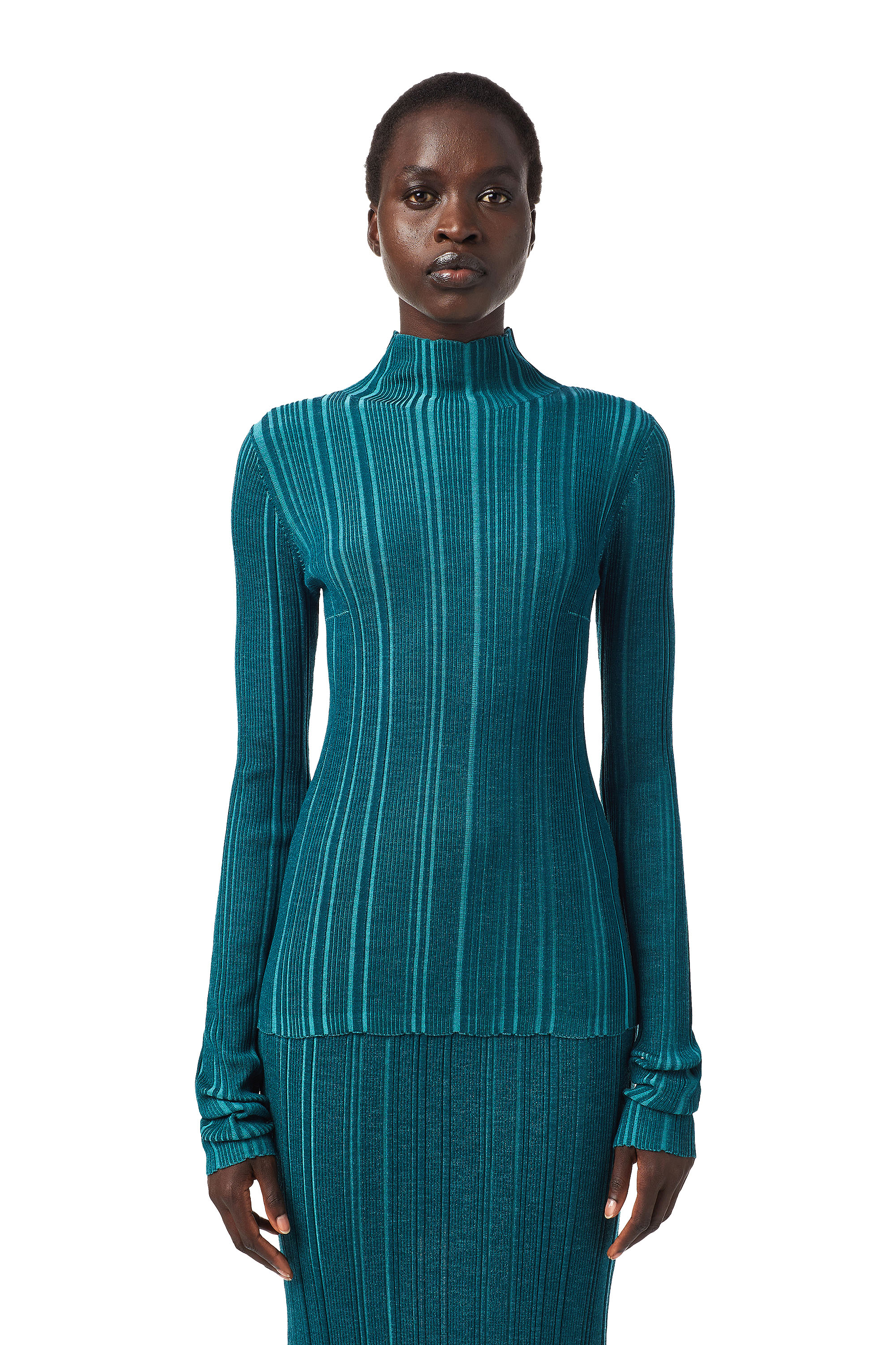 M-ALBERTA, Water Green - Knitwear