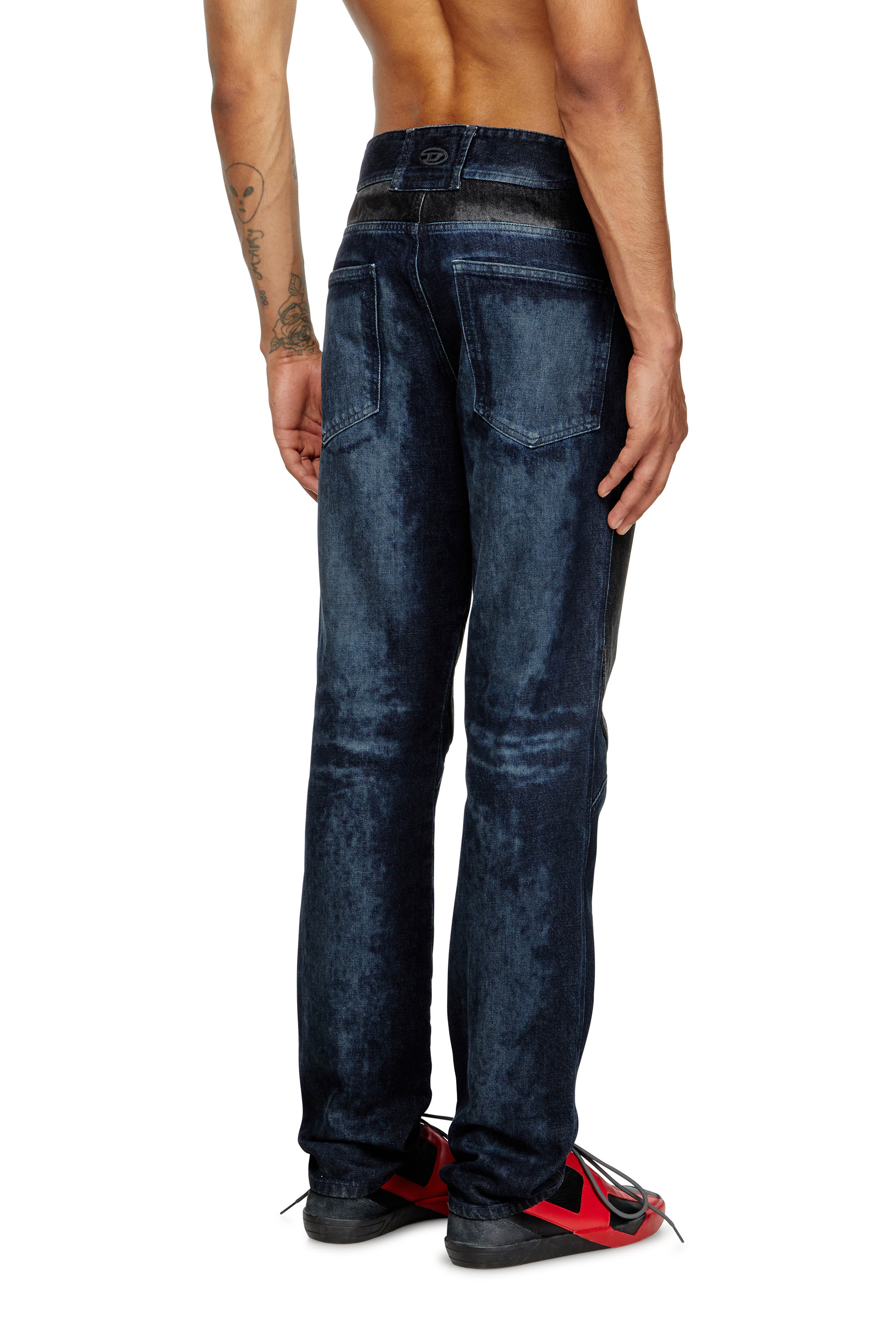 Regular Jeans D-Bucy 007BX, Dark Blue Diesel - Man's Regular Jeans D-Bucy 007BX, Dark Blue - 4