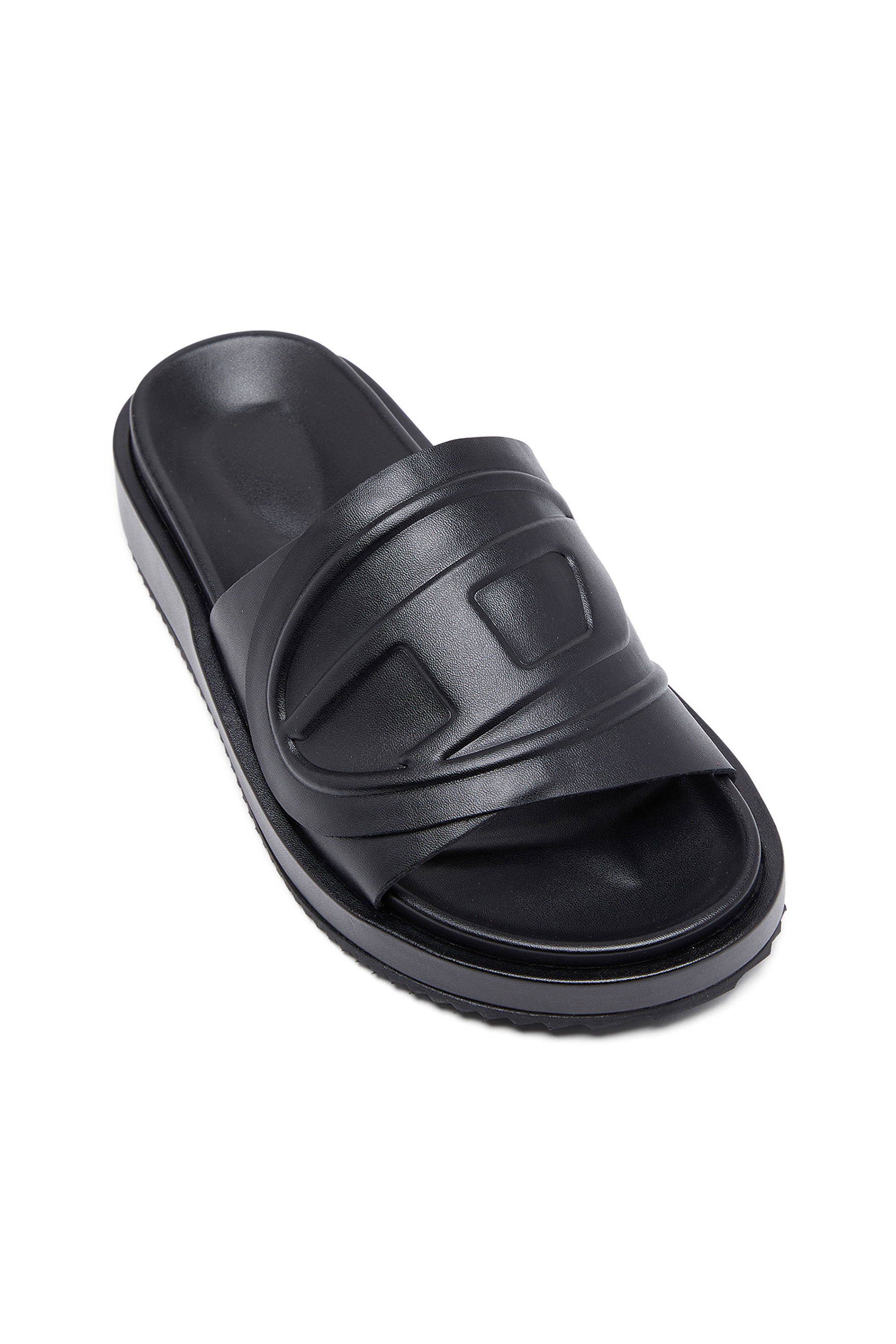 Diesel - SA-SLIDE D OVAL W, Black - Image 7