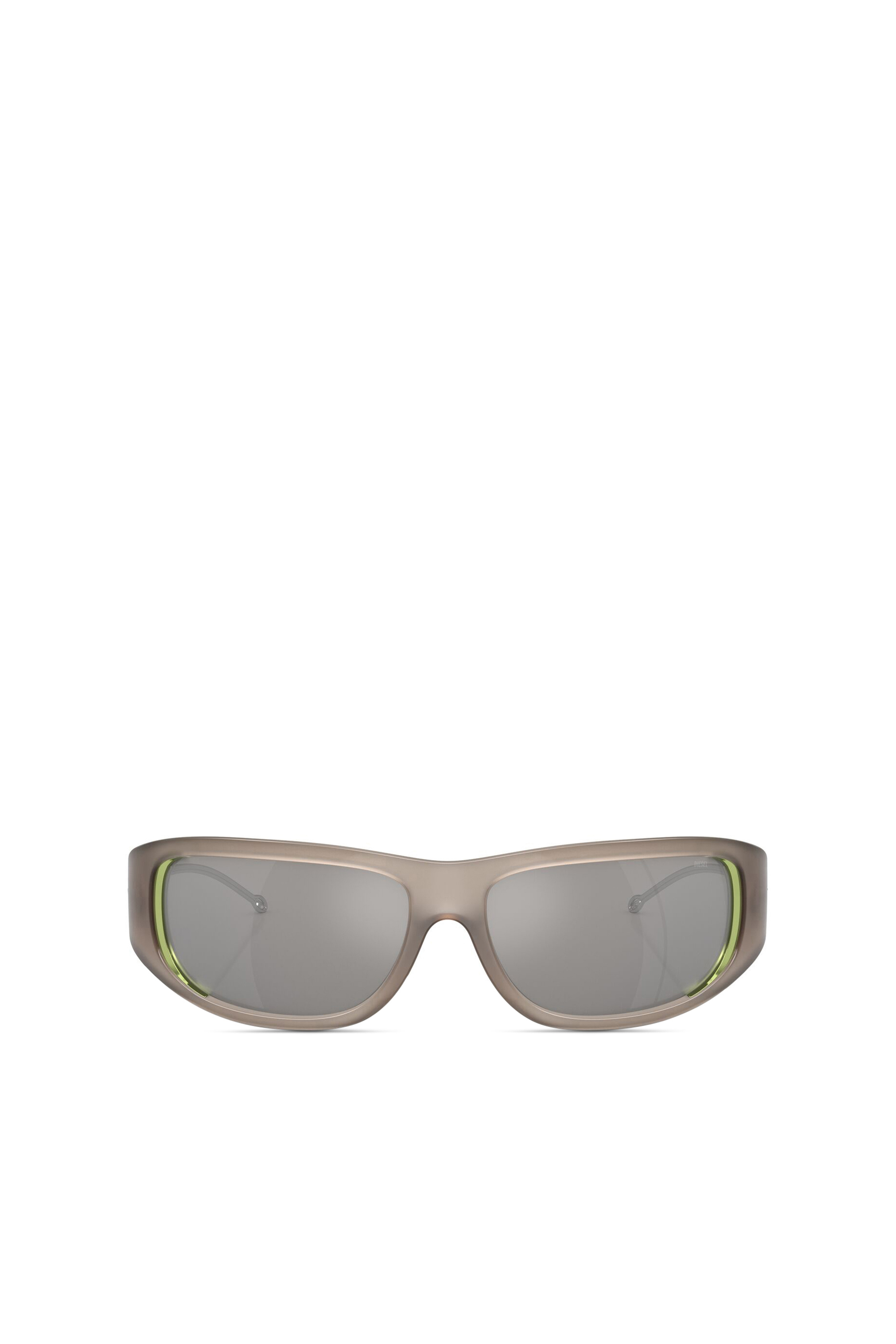 Diesel - 0DL3001 SIZE 61, Unisex's Wraparound style sunglasses in Grey - 1