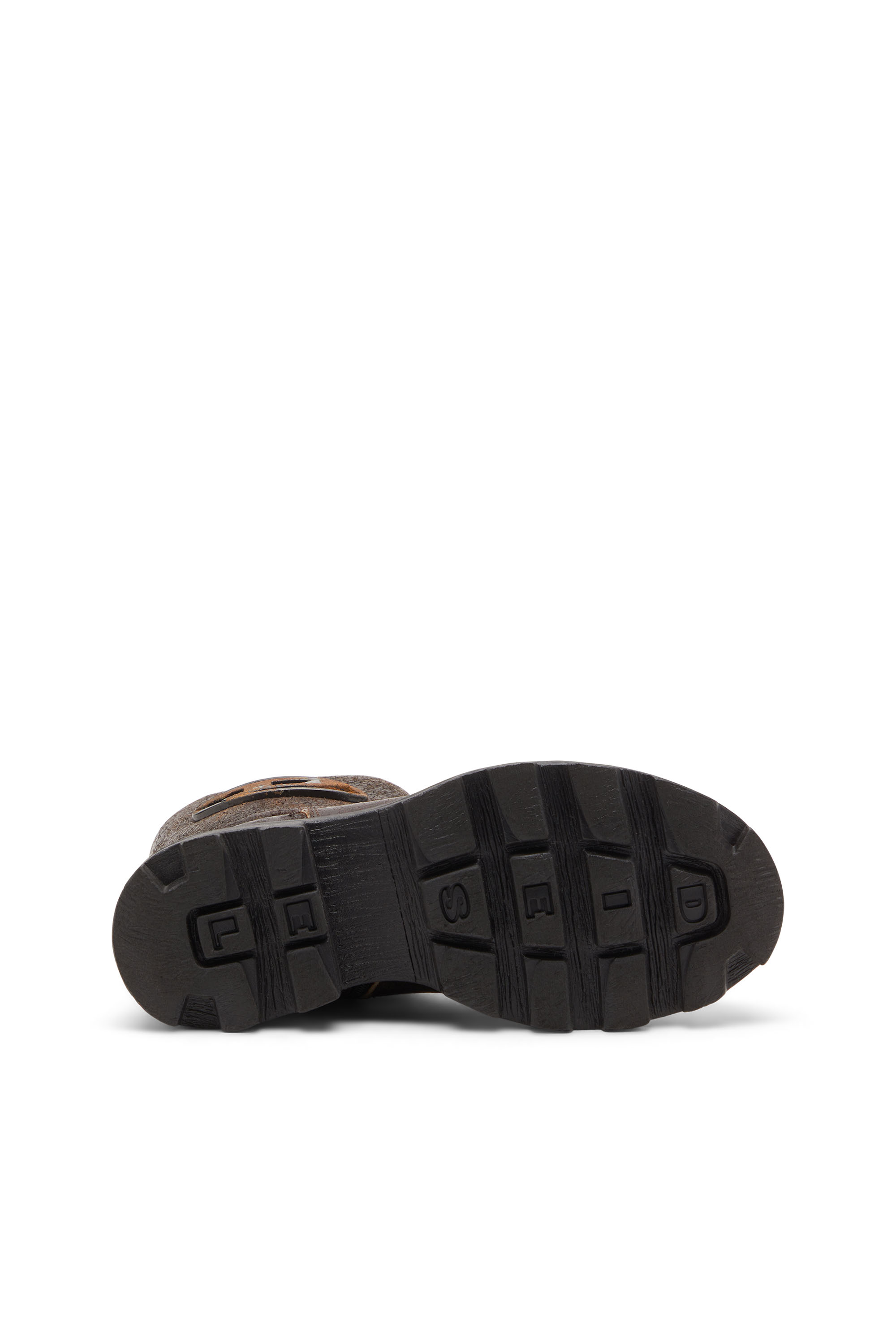 D-HAMMER BKR D W, Brown Diesel - D-HAMMER BKR D W, Woman's D-Hammer-Biker boots in distressed crackled suede in Brown - 5