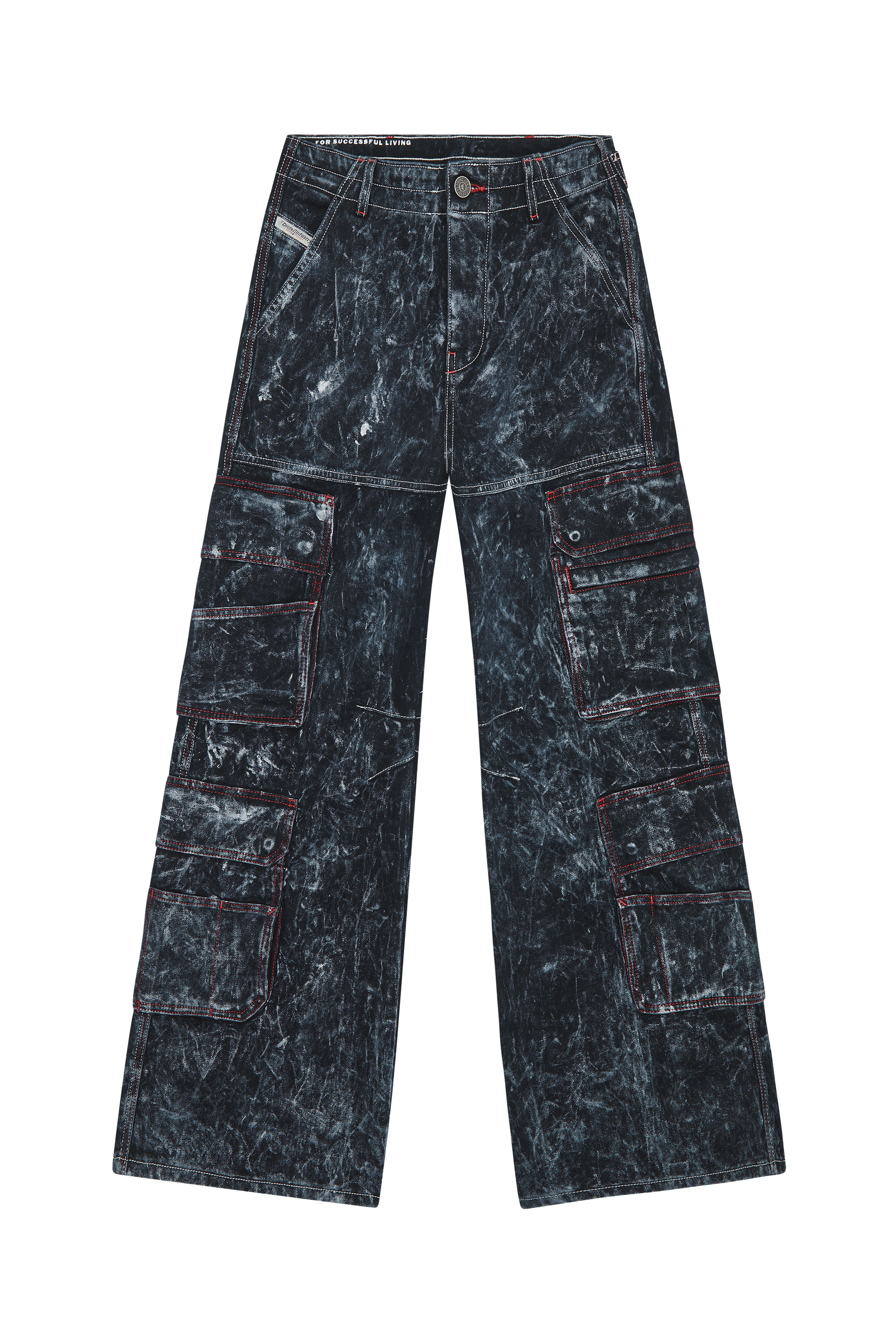 Diesel - 1996 D-SIRE 0EMAC Straight Jeans, Black/Dark grey - Image 5