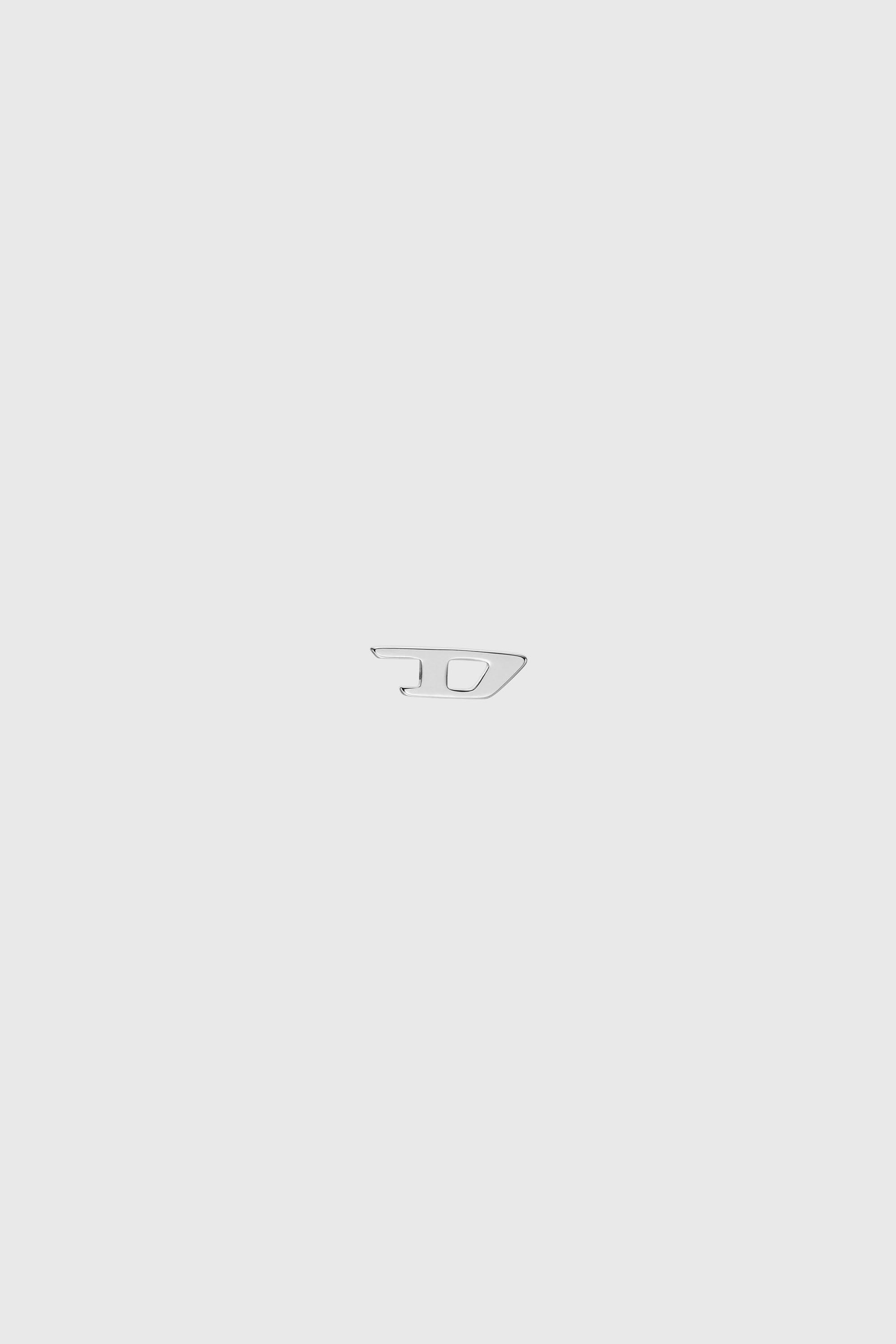 Diesel - DX1519, Unisex's Stainless steel stud earring in Silver - 2