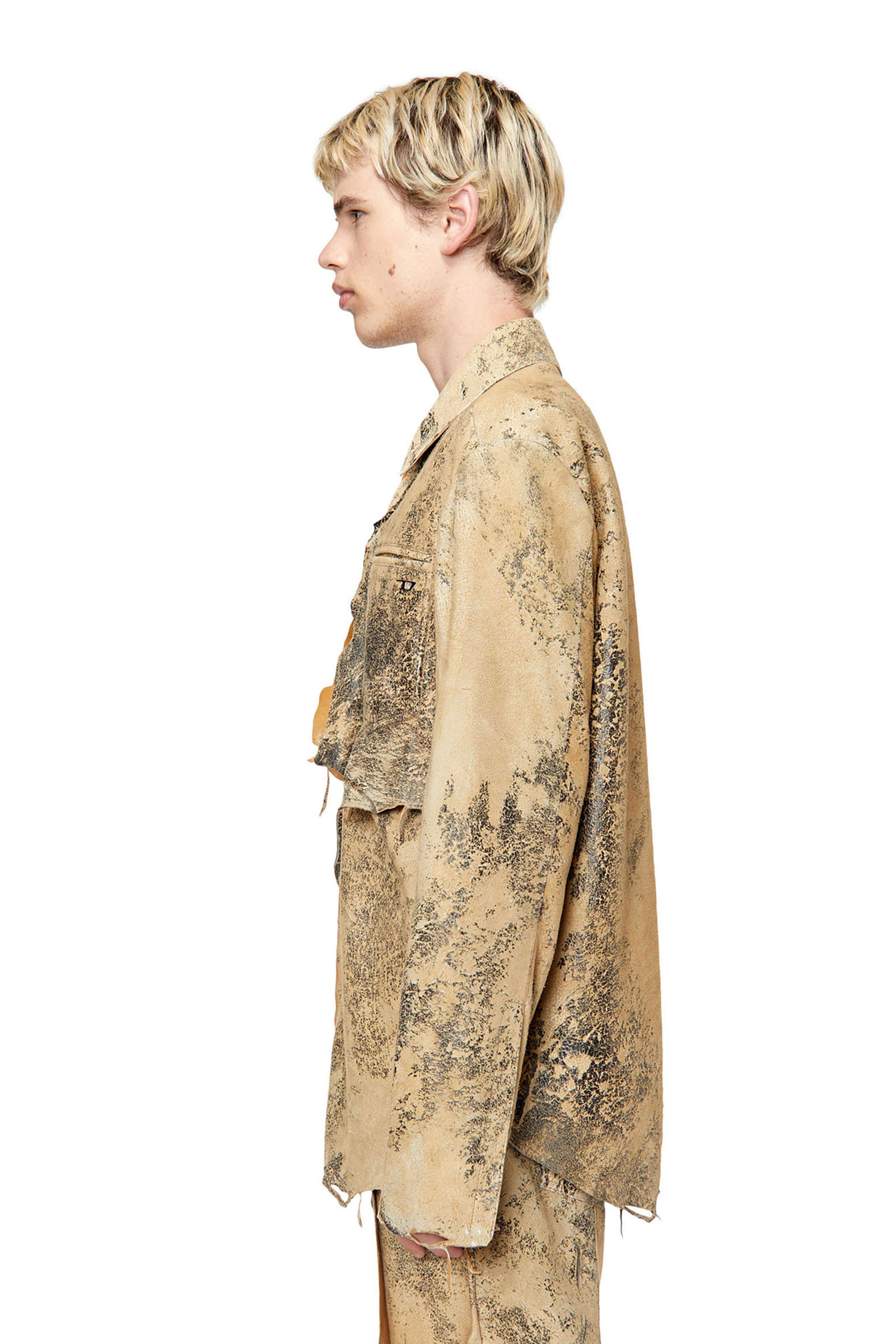 Diesel - L-SAVAGE, Beige/Black - Image 4