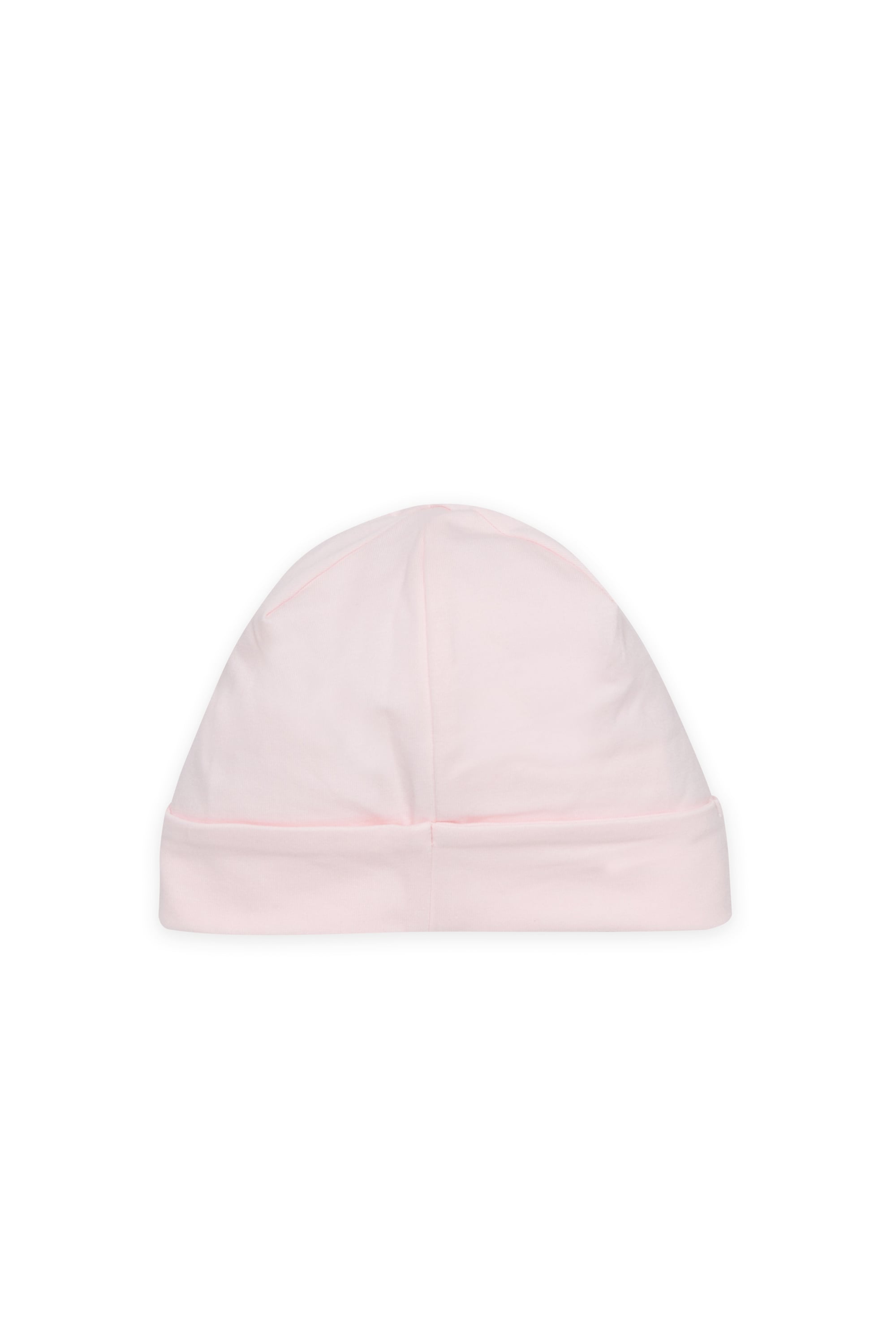 Diesel - FUBBY-NB, Unisex's Newborn beanie with doodle logo print in Pink - 2