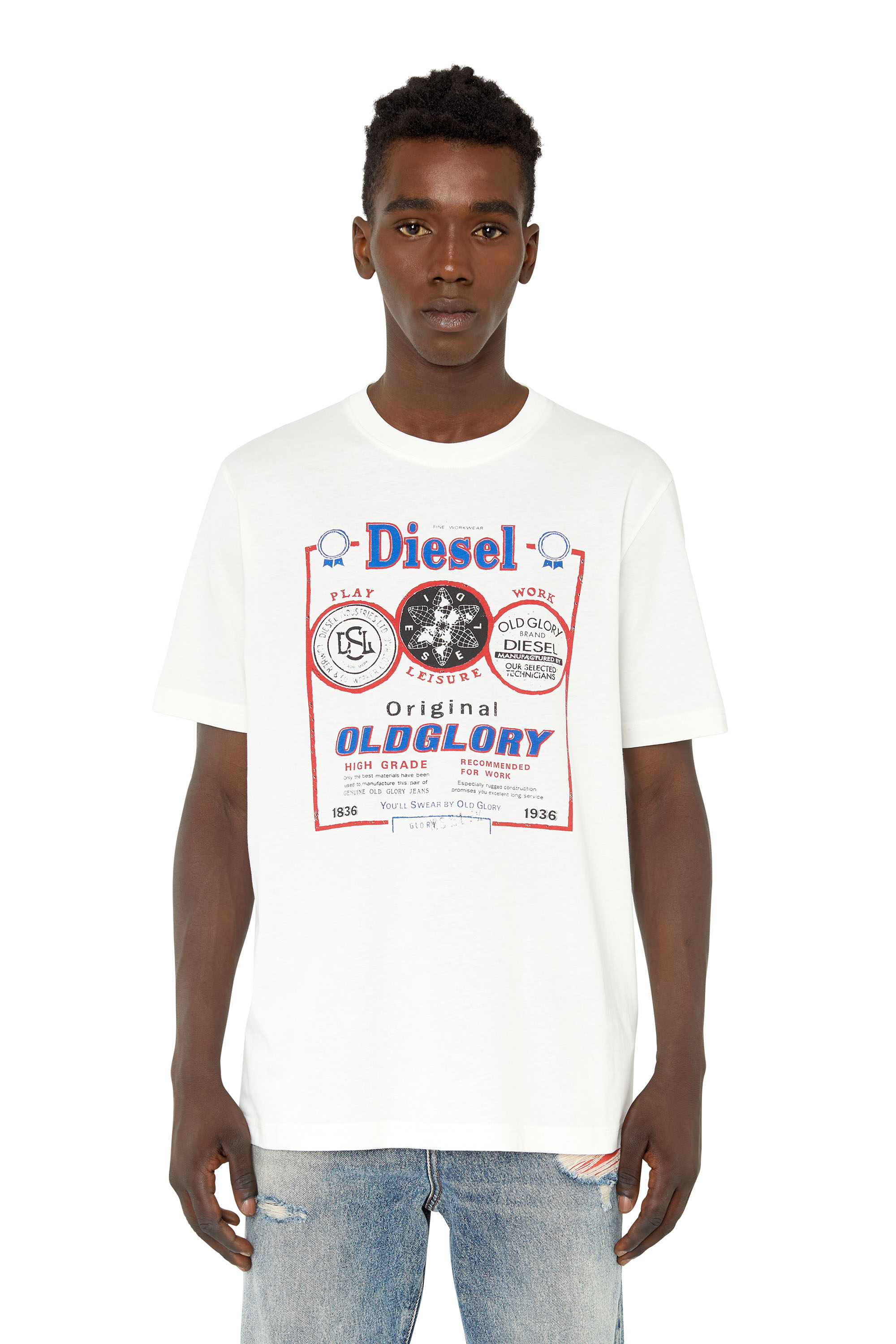 Diesel - T-JUST-E36, White - Image 1