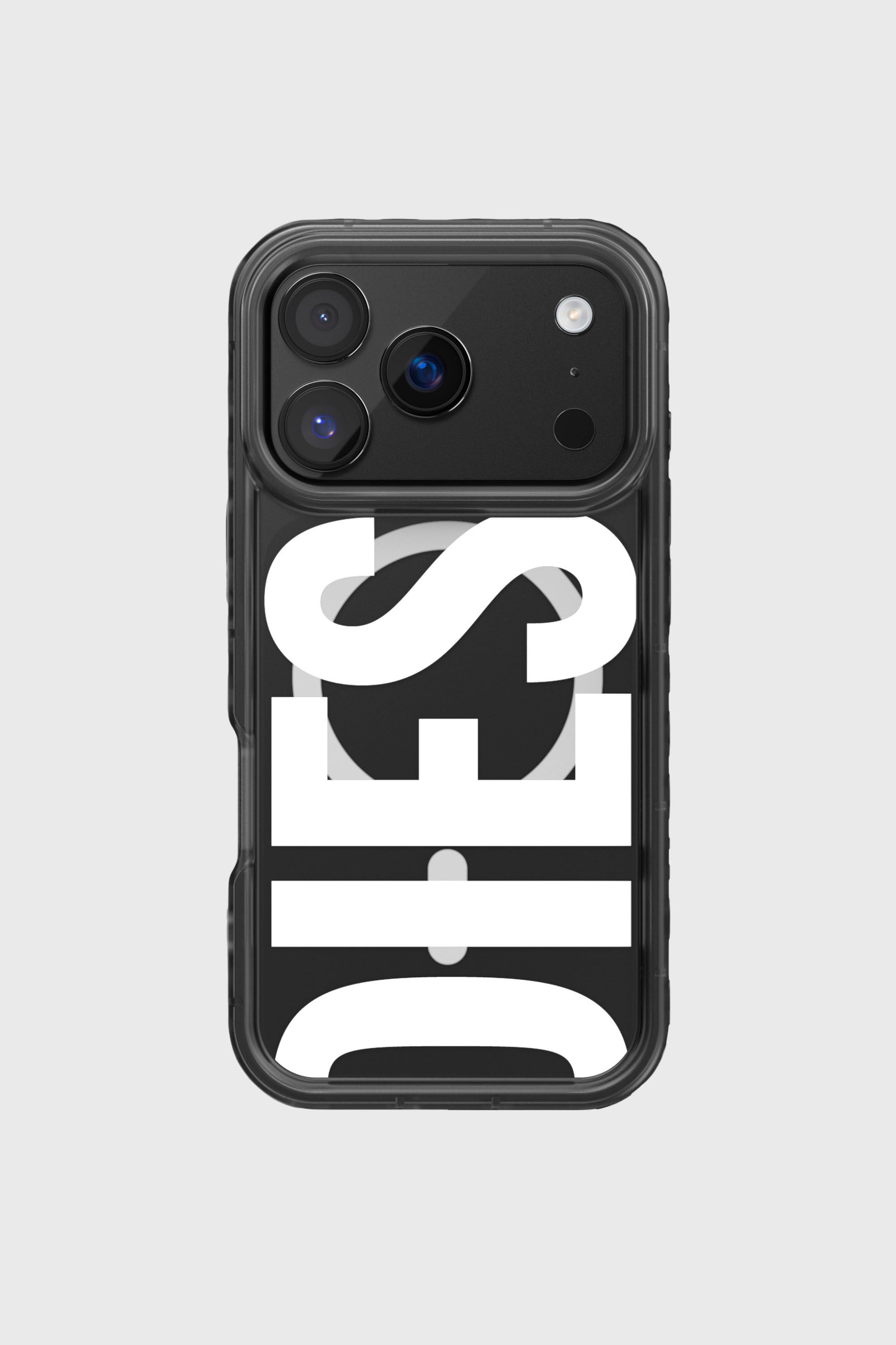 Diesel - 60437 MOULDED CASE, Unisex's Biscotto bumper case with magsafe for iPhone 17 Pro in Black - 2