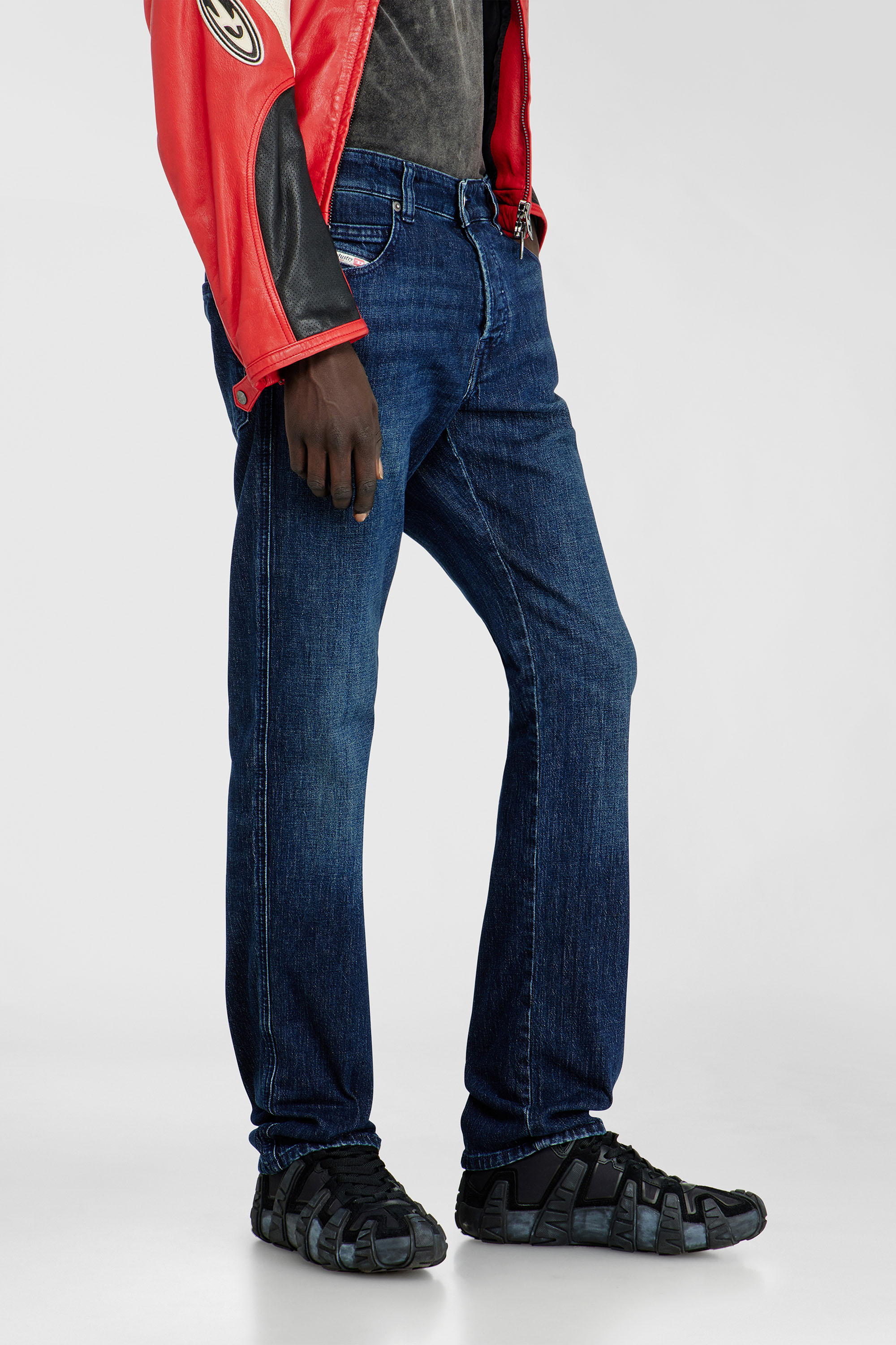 Diesel - Man's Slim Jeans 1993 D-Vyl 0DBED, Dark Blue - 7