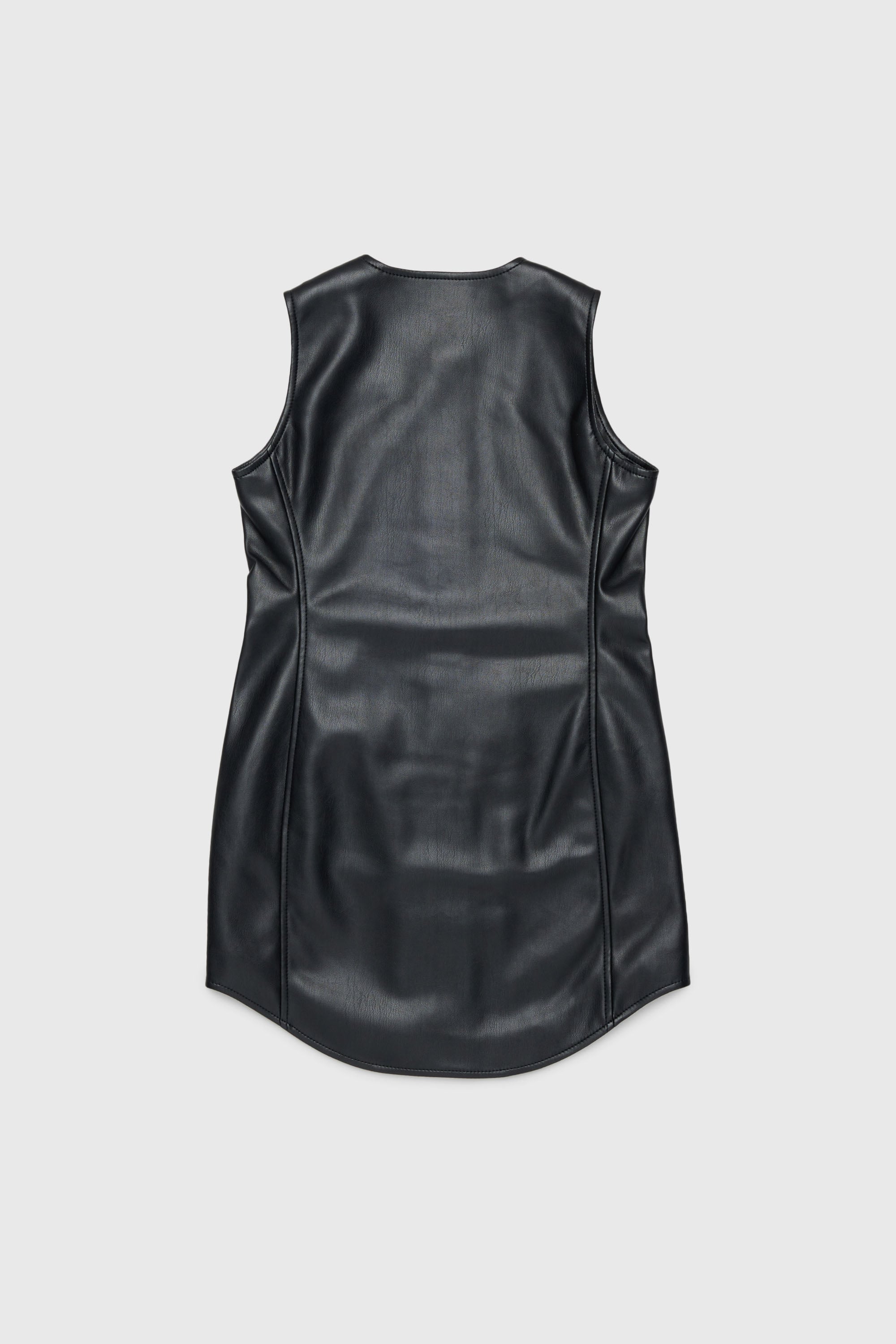 Diesel - DJENNY, Woman's Zip-through sleeveless shirt dress in Black - 2