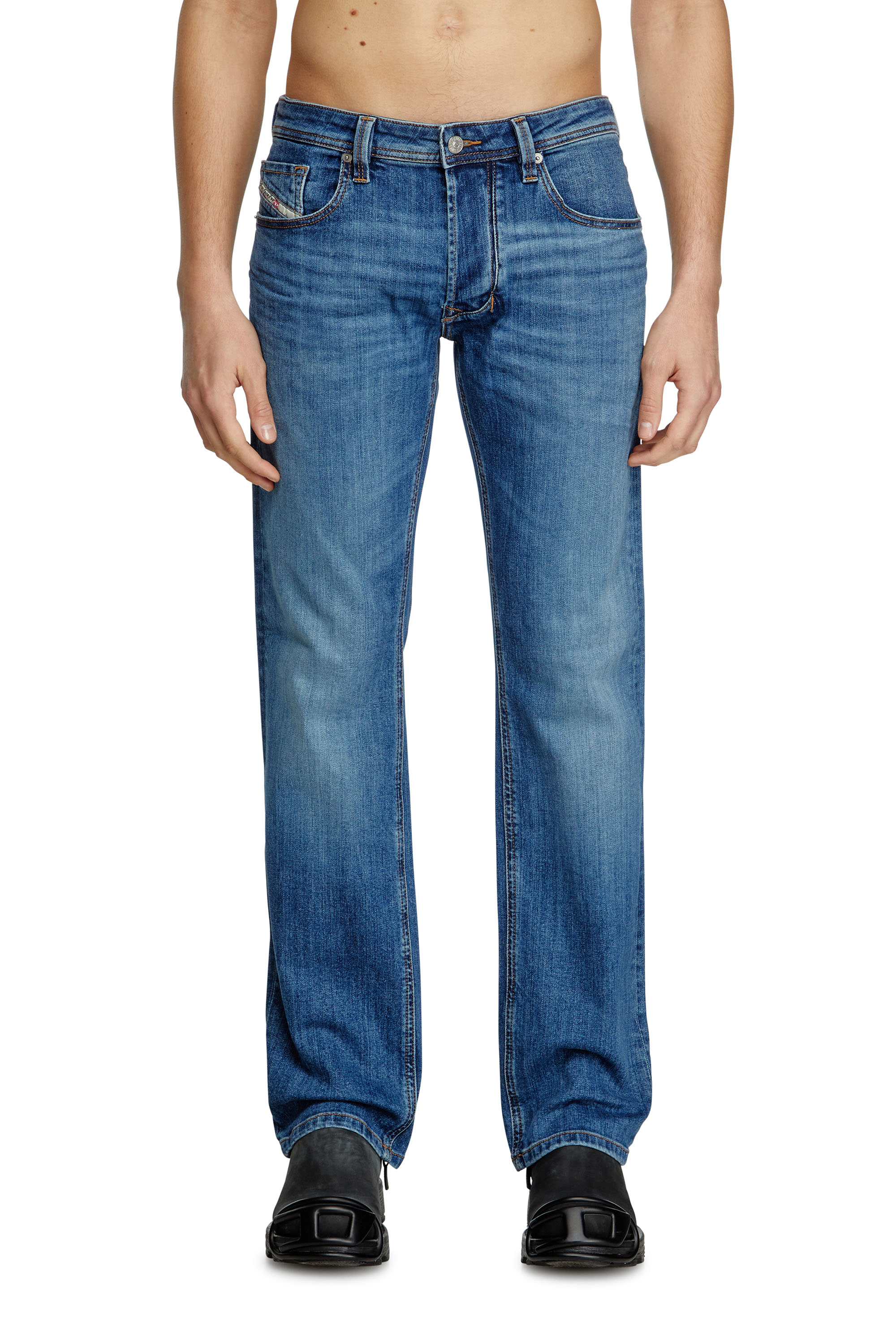 Diesel - Man's Regular Jeans 1985 Larkee 0KIAL, Light Blue - 2