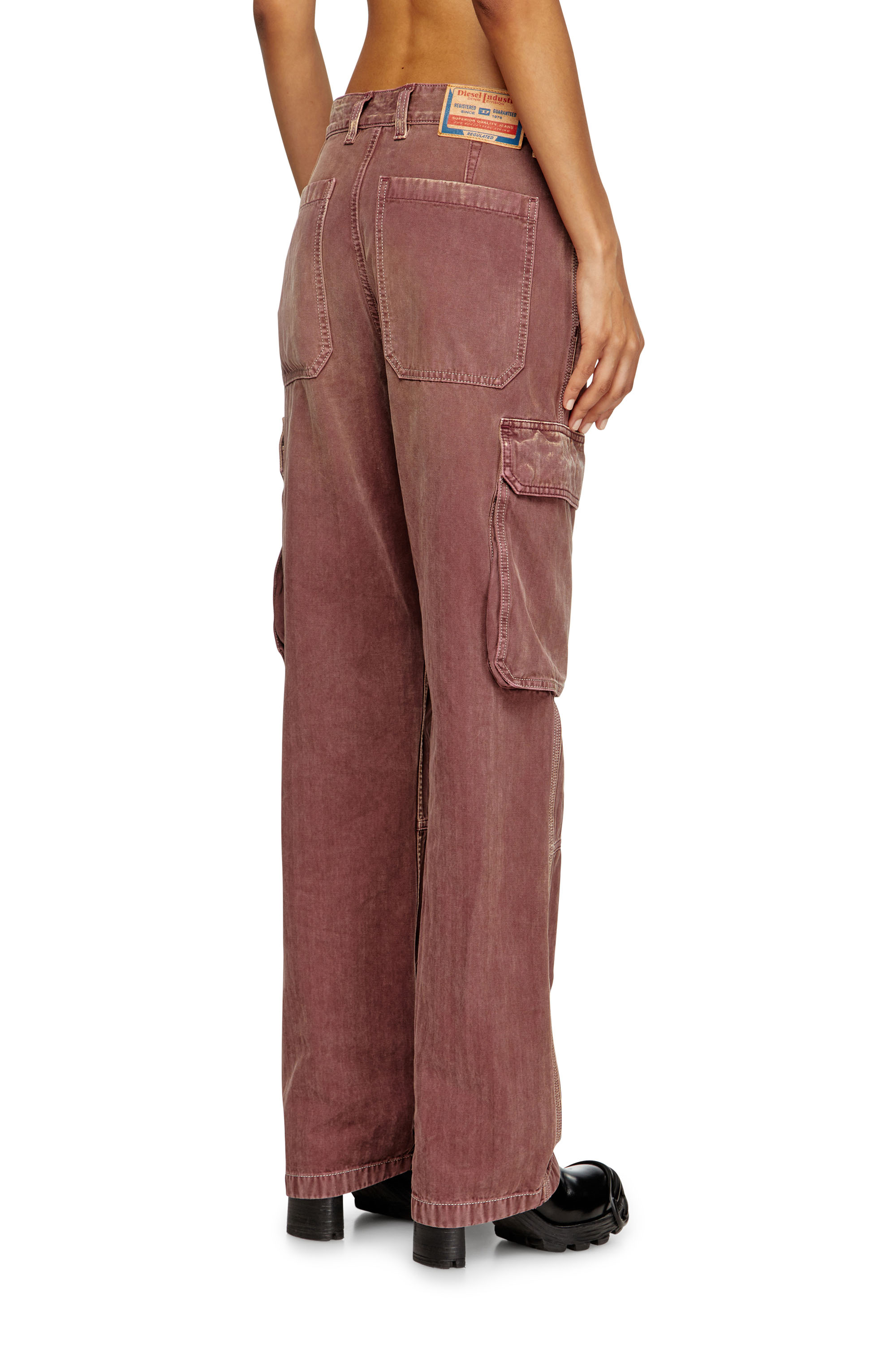Regular Jeans D-Pot 09M93, Brown Diesel - Woman's Regular Jeans D-Pot 09M93, Brown - 4