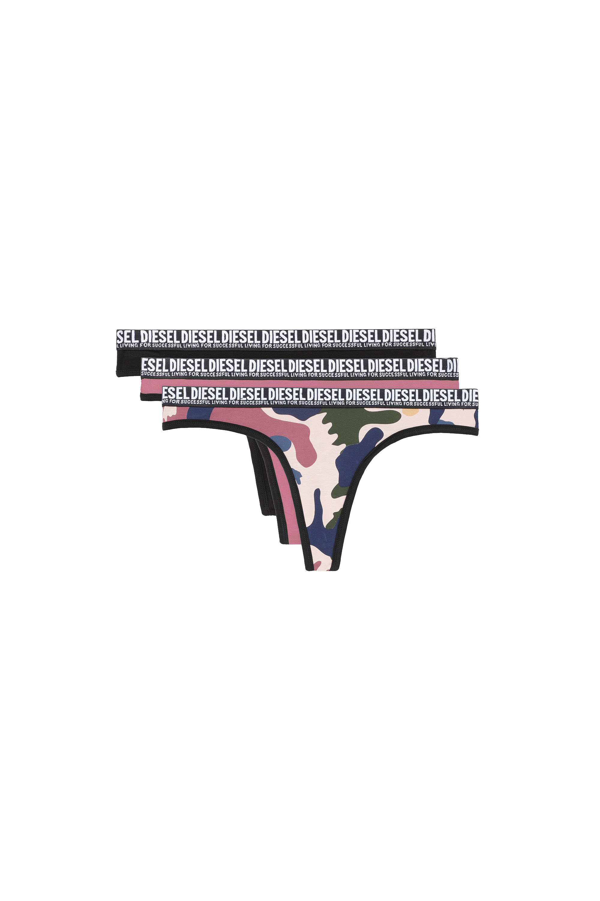 UFST-STARS-THREEPACK, Pink/Black - Strings