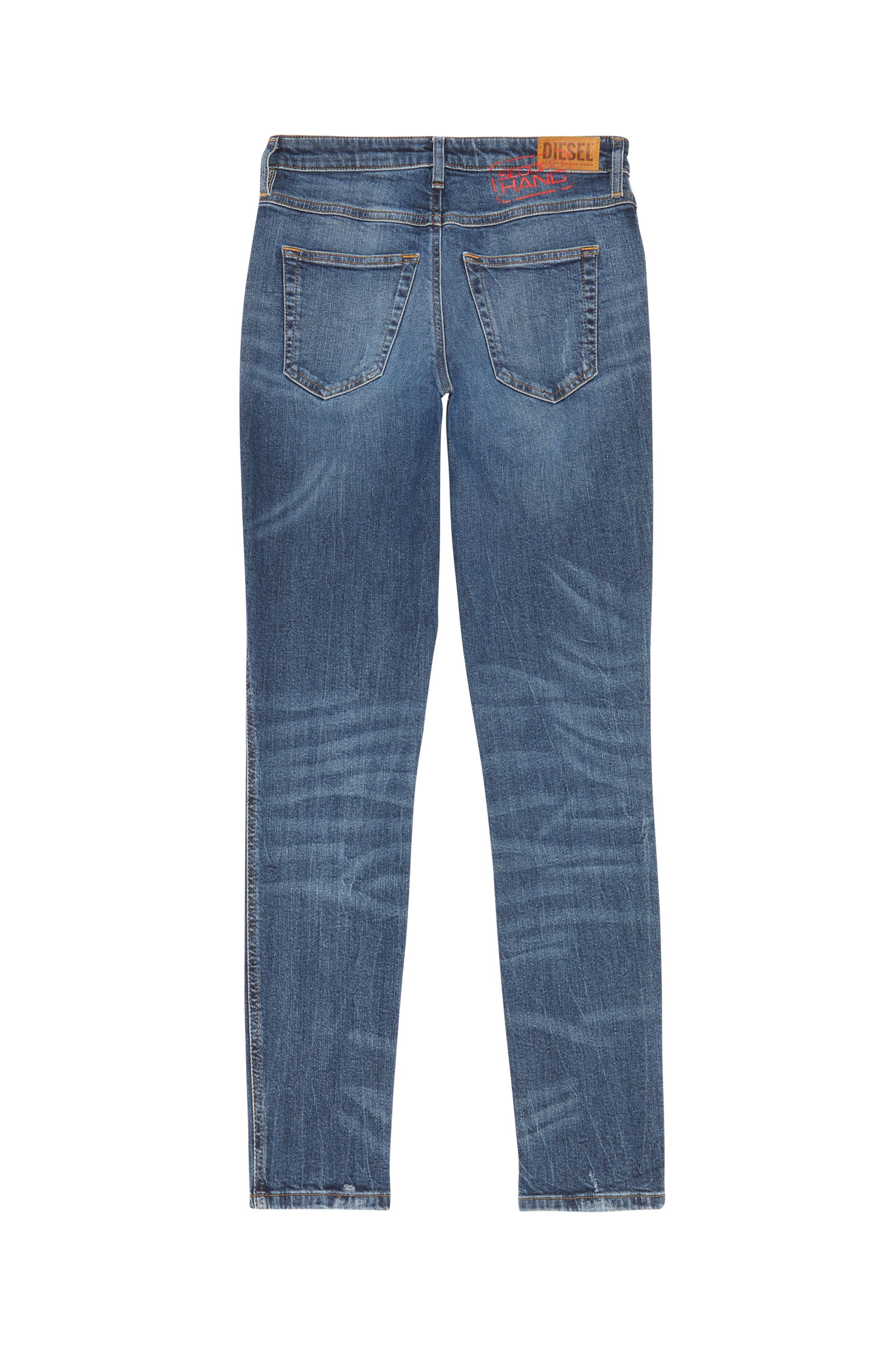 Diesel - BABHILA, Woman's Diesel Woman - Jeans Dark blue in Dark Blue - 2