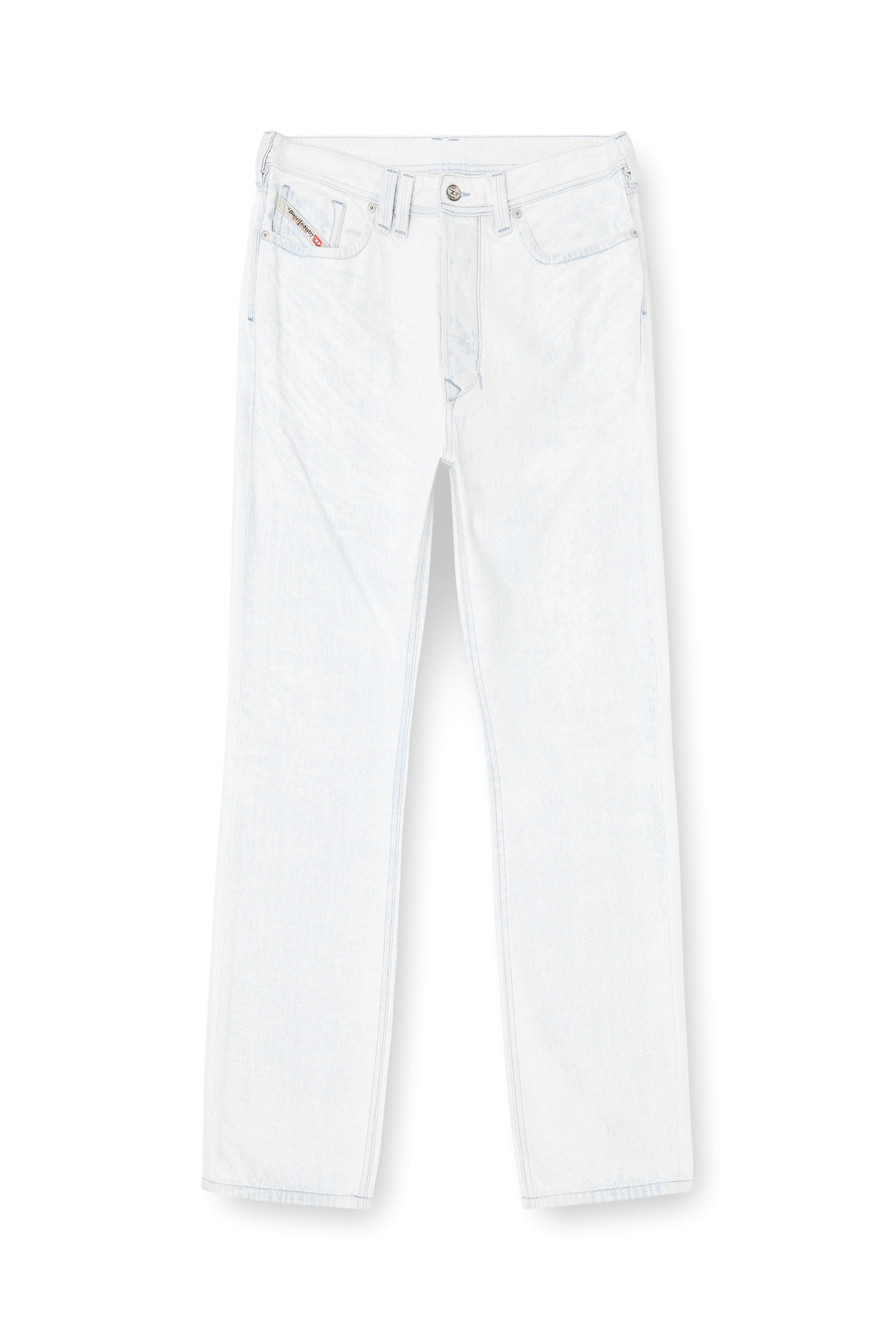 Diesel - Man's Regular Jeans 1985 Larkee 09Q16, Light Blue - 3