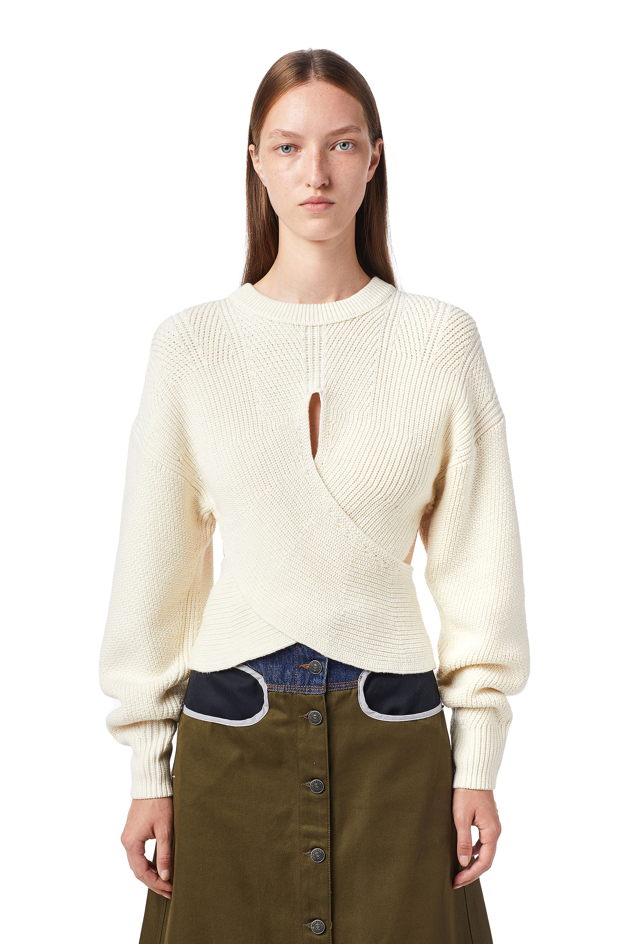 M-RHODY, White - Knitwear